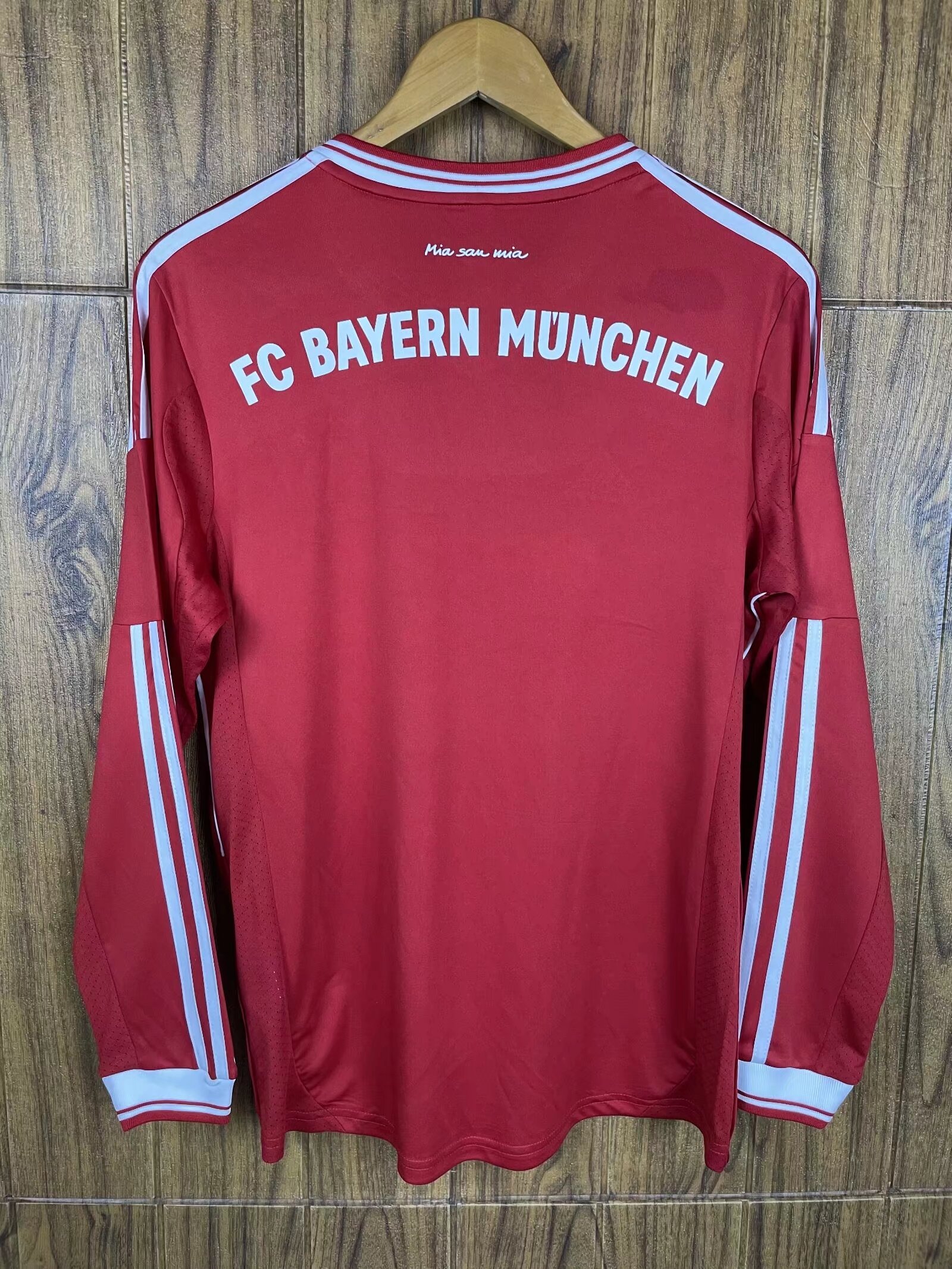 13/14 Bayern Munich Home Retro Jersey Long Sleeve - leoleo123123