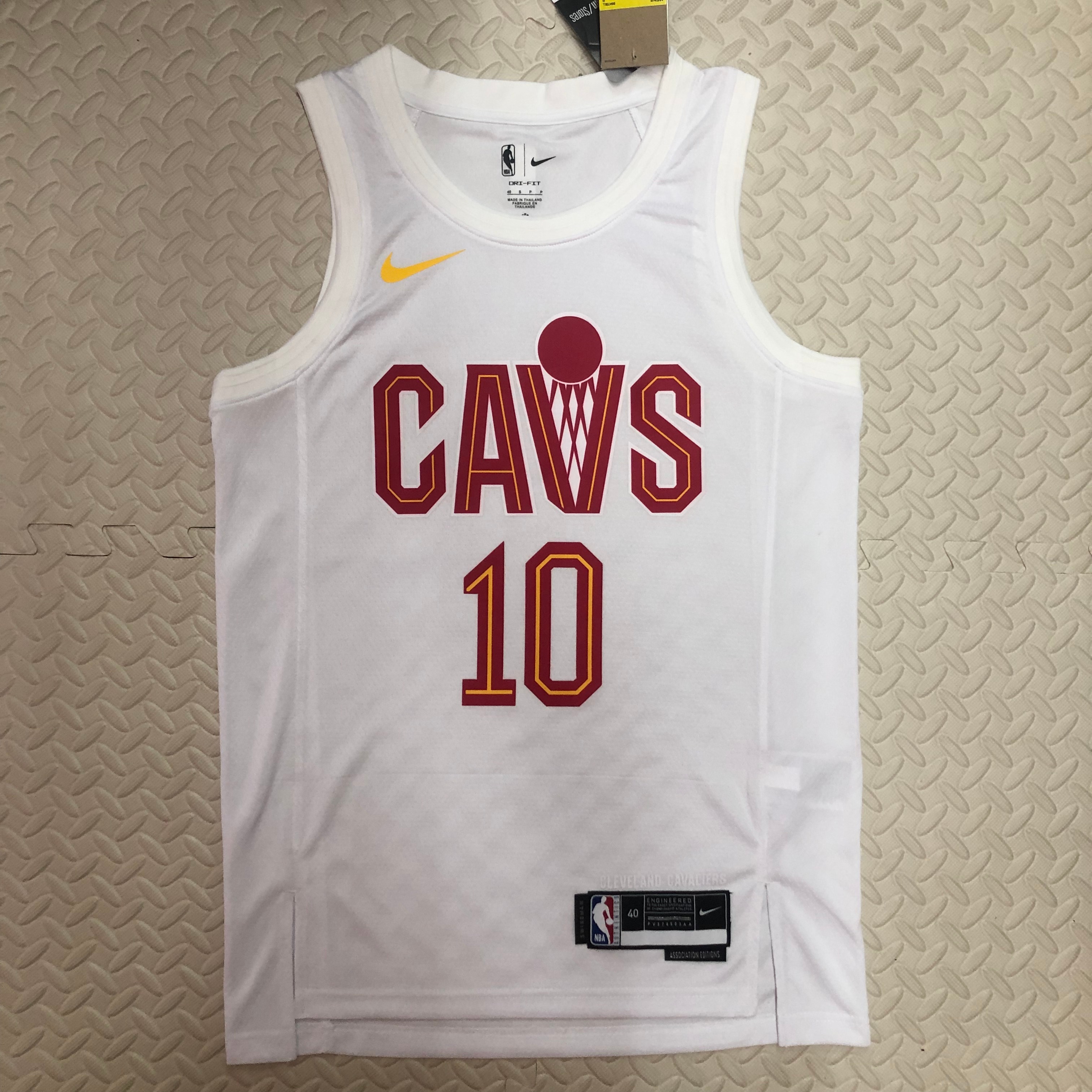 NBA Season 2023 Men Cleveland Cavaliers White #10 GARLAND Jersey High Quality Name and Number Print - leoleo123123