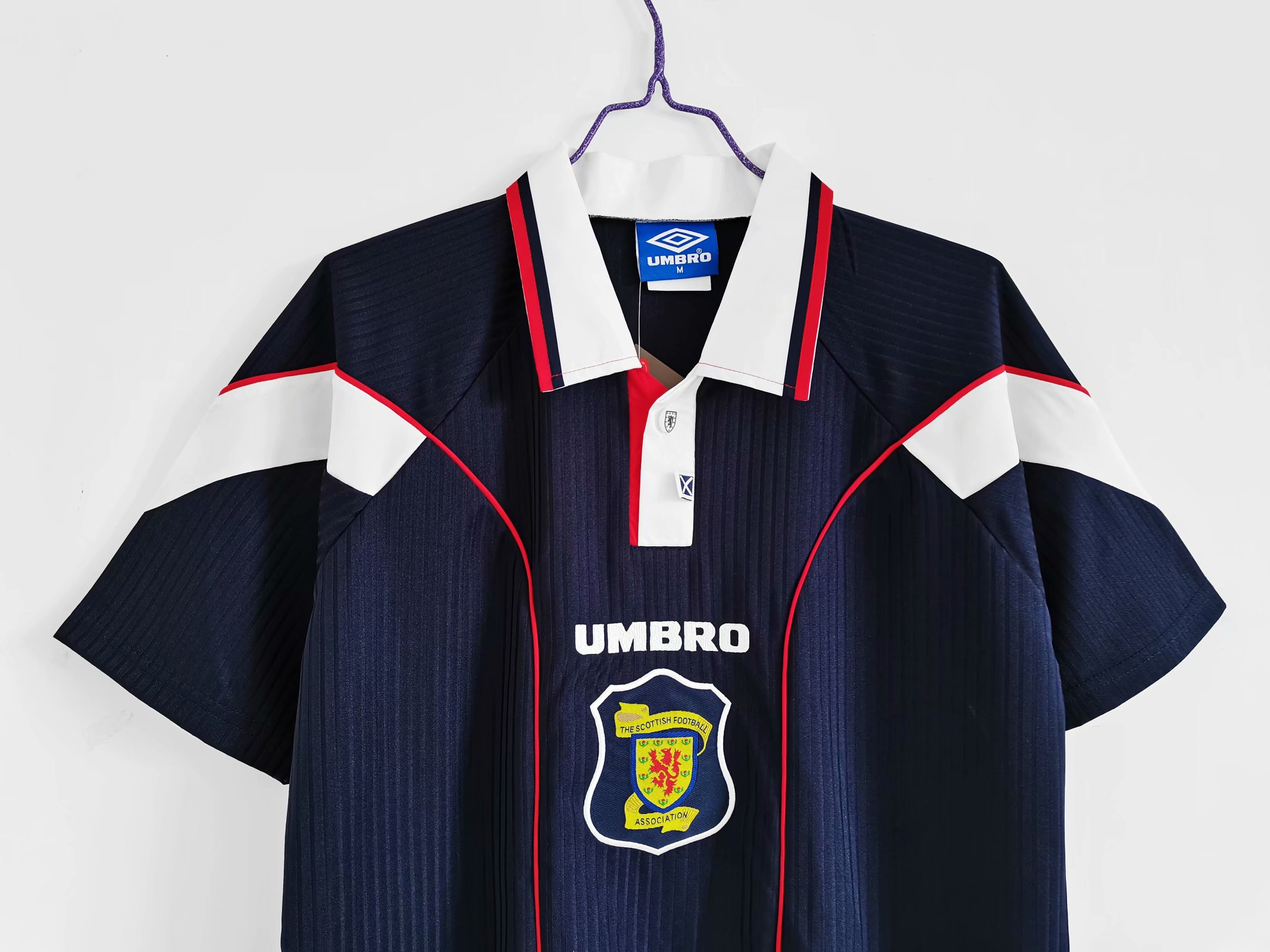 96-98 Scotland Home Retro Jersey - leoleo123123