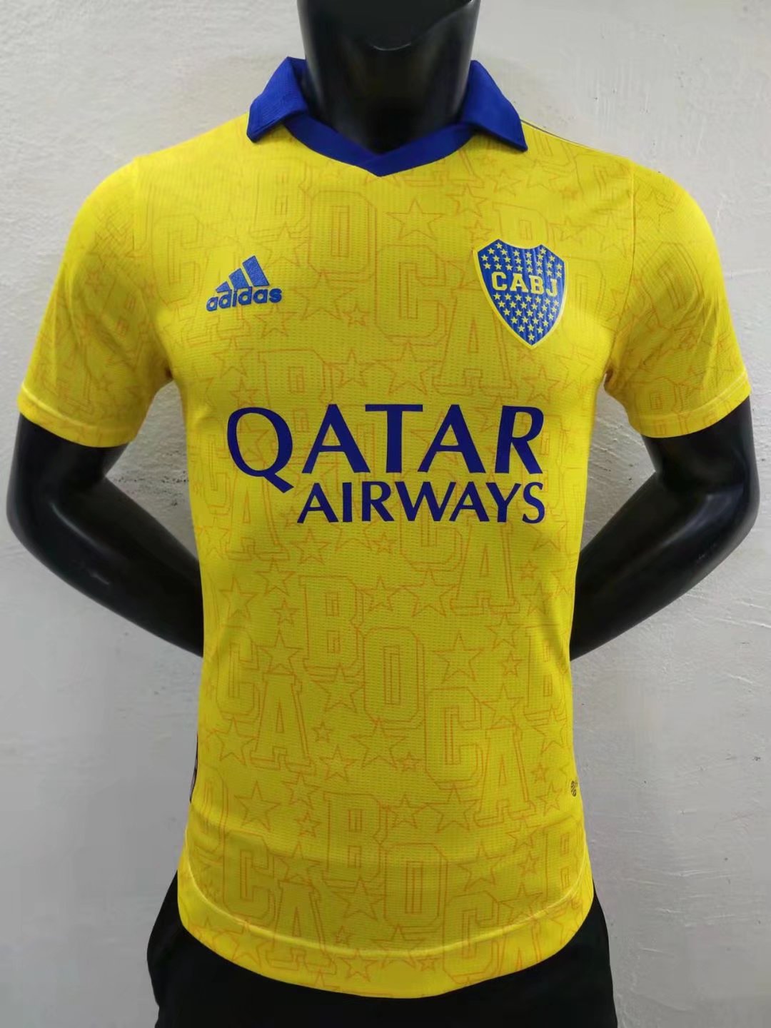 22/23 Boca Third Jersey Plaver Version Soccer Jersey - leoleo123123