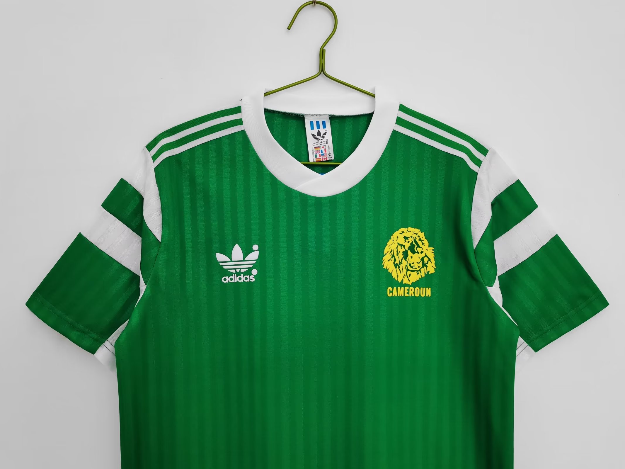 1990 Cameroon Home Jersey Fans Version 1:1 Quality - leoleo123123