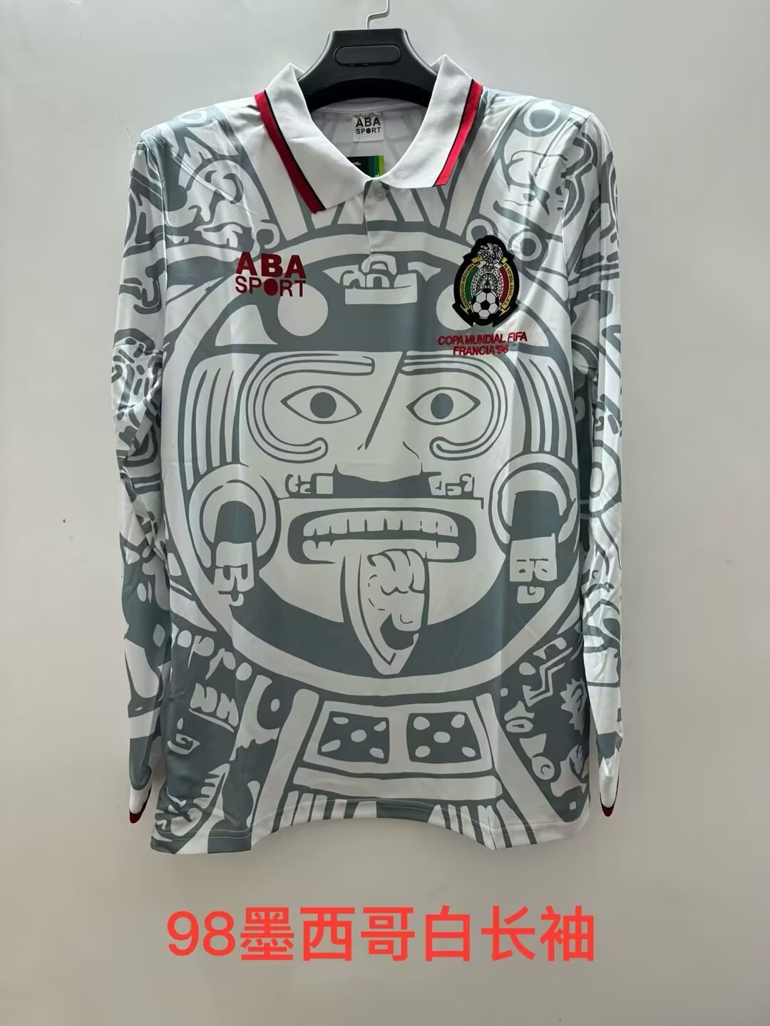 1998 Mexico Away Retro Jersey Fans Version - leoleo123123