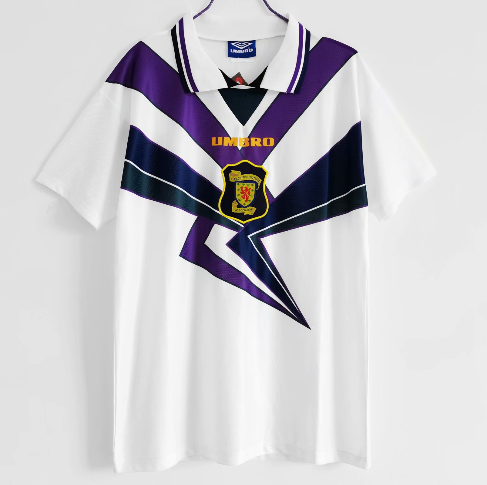 94-96 Scotland Away Retro Jersey - leoleo123123