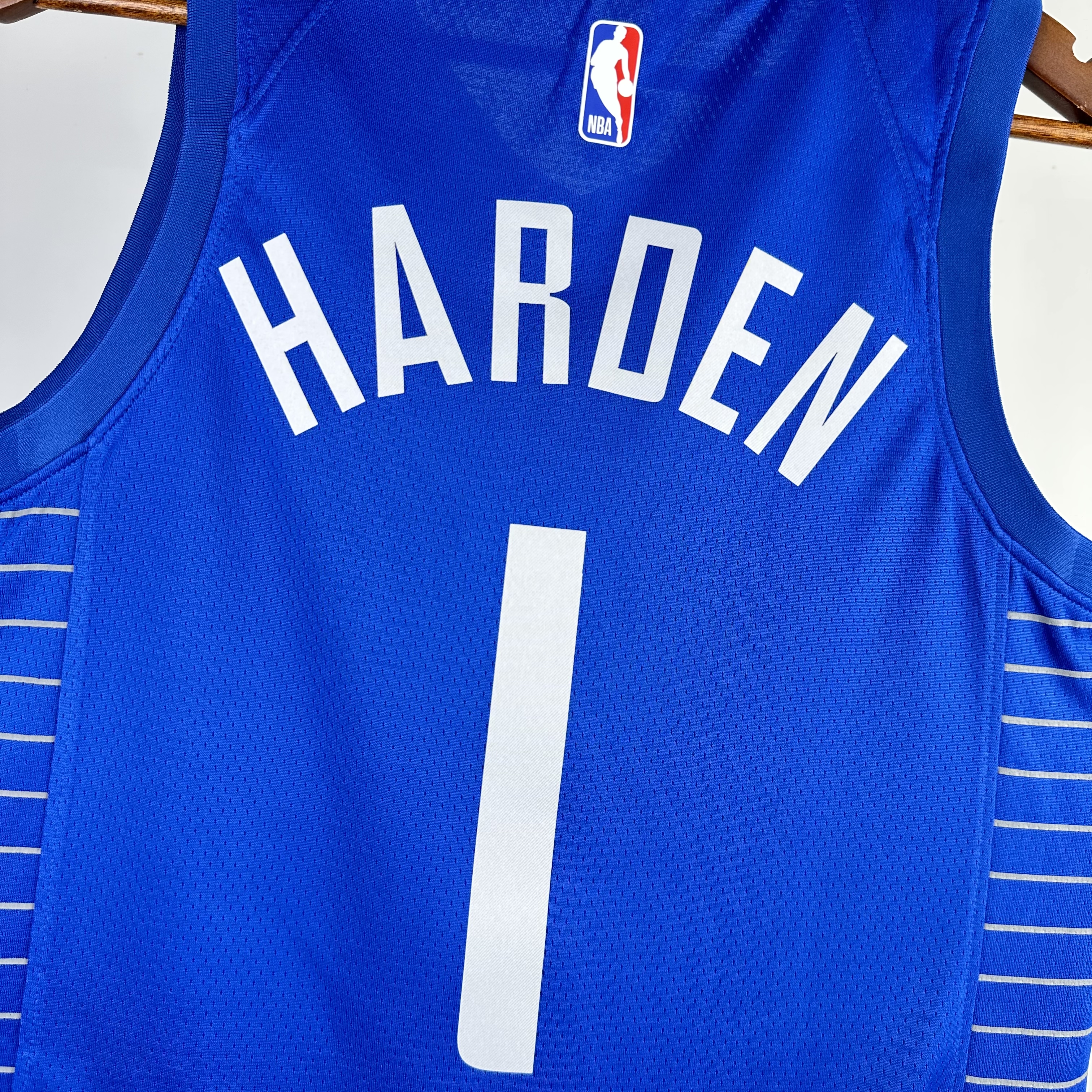 NBA Season 2023 Men Los Angeles Clippers Blue #1 HARDEN Jersey High Quality Name and Number Print - leoleo123123