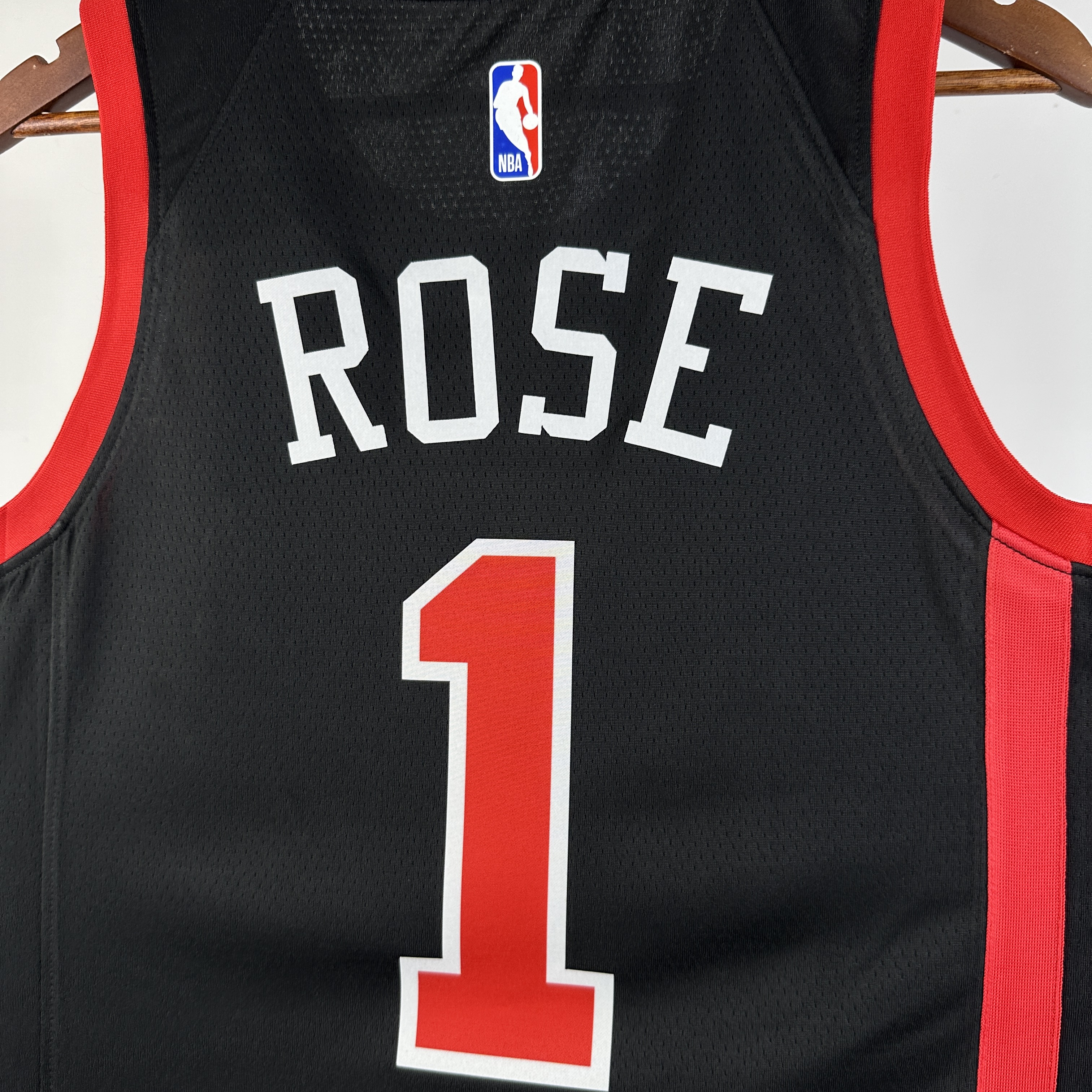 NBA 2024 Chicago Bulls City Edition Black #1 ROSE Jersey High Quality - leoleo123123