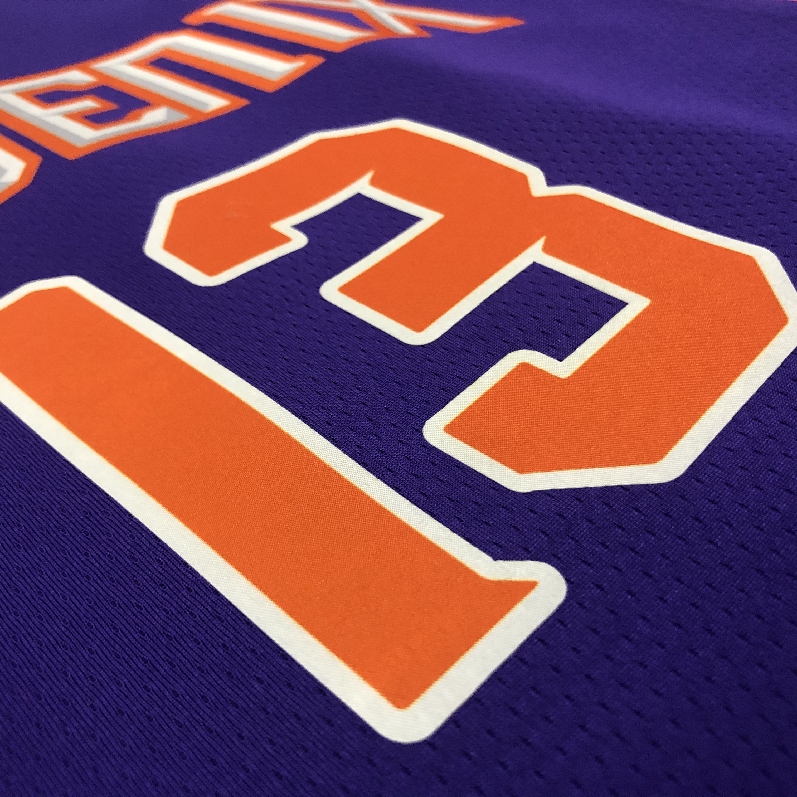 NBA Men Phoenix Suns Purple #13 NASH Jersey High Quality Name and Number Print - leoleo123123
