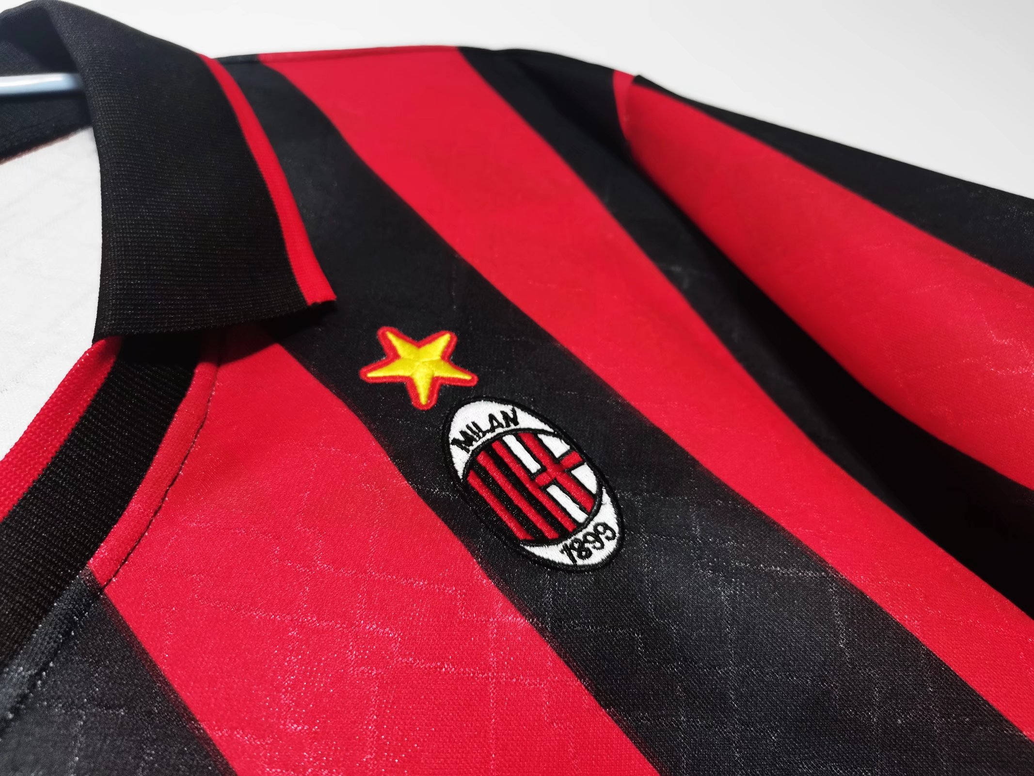95/96 AC Milan Home Retro Jersey - leoleo123123