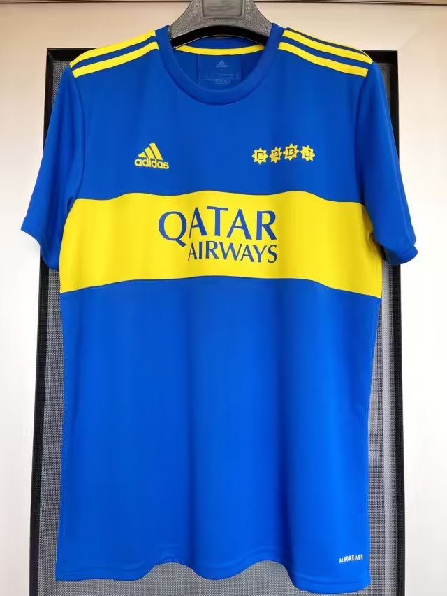 21/22 Boca Home Soccer Jersey 1:1 Thai Quality - leoleo123123