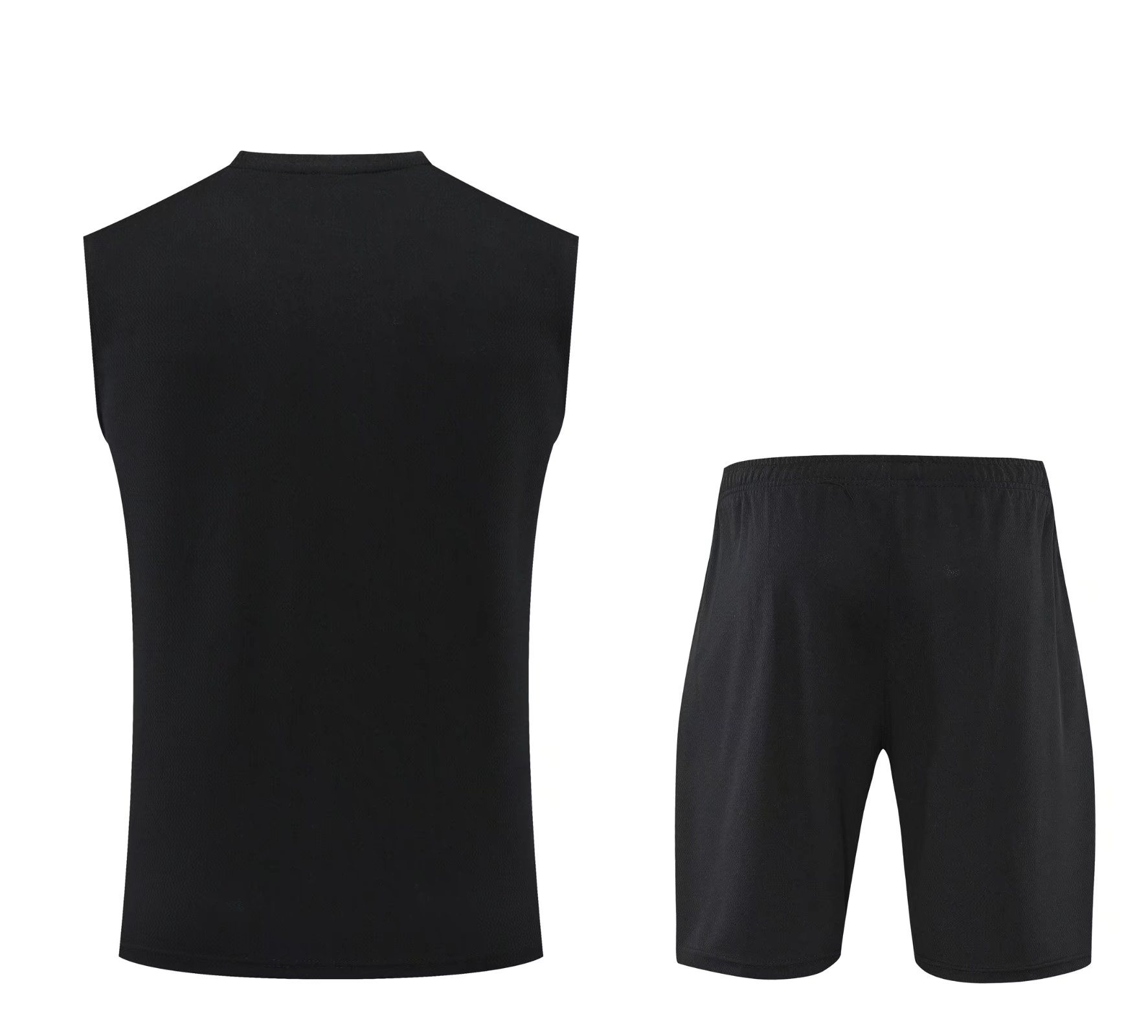 22/23 Manchester United Black Vest Training Tracksuit - leoleo123123