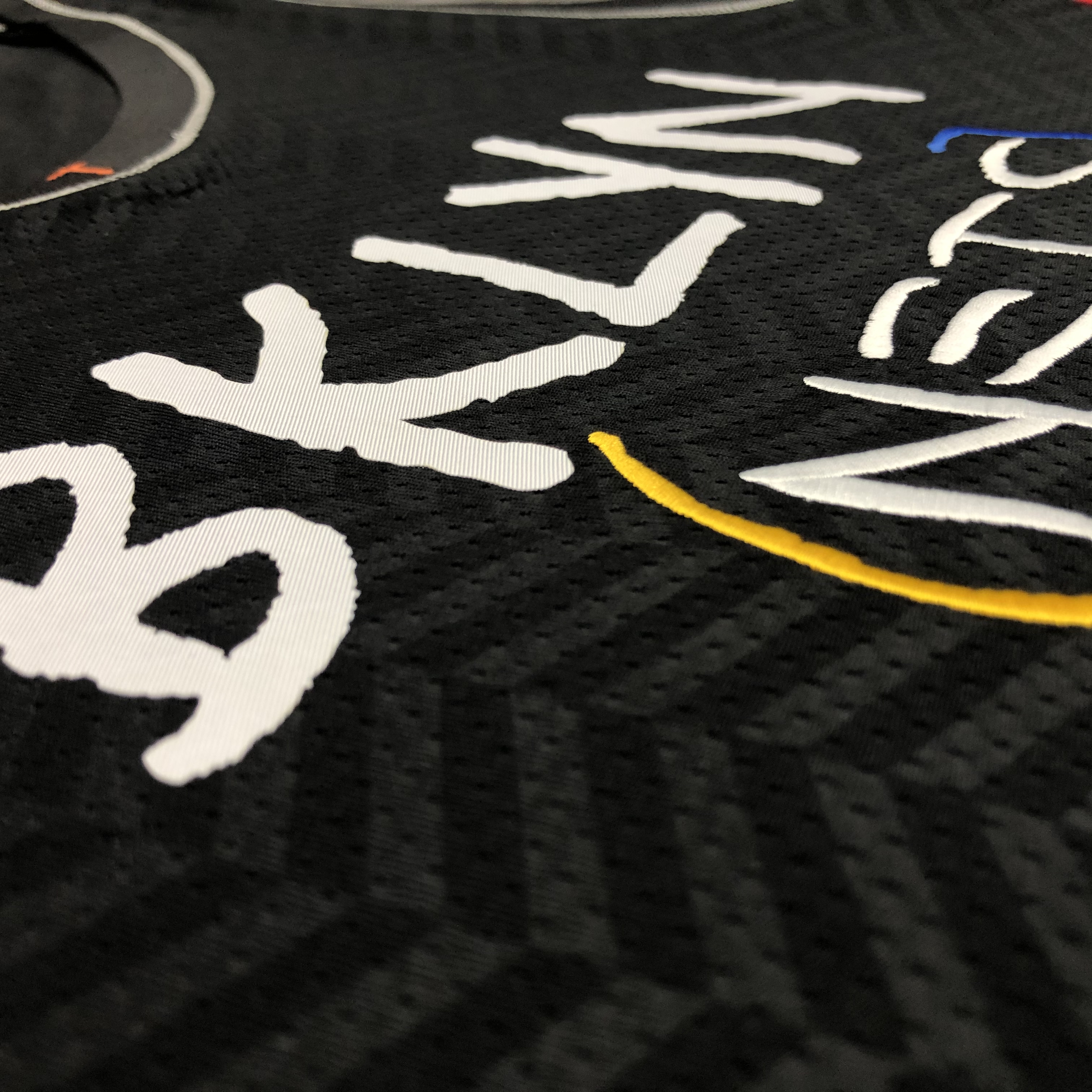 NBA Men Season 2021 Brooklyn Nets Black City #11 IRVING Jersey High Quality Name and Number Print - leoleo123123