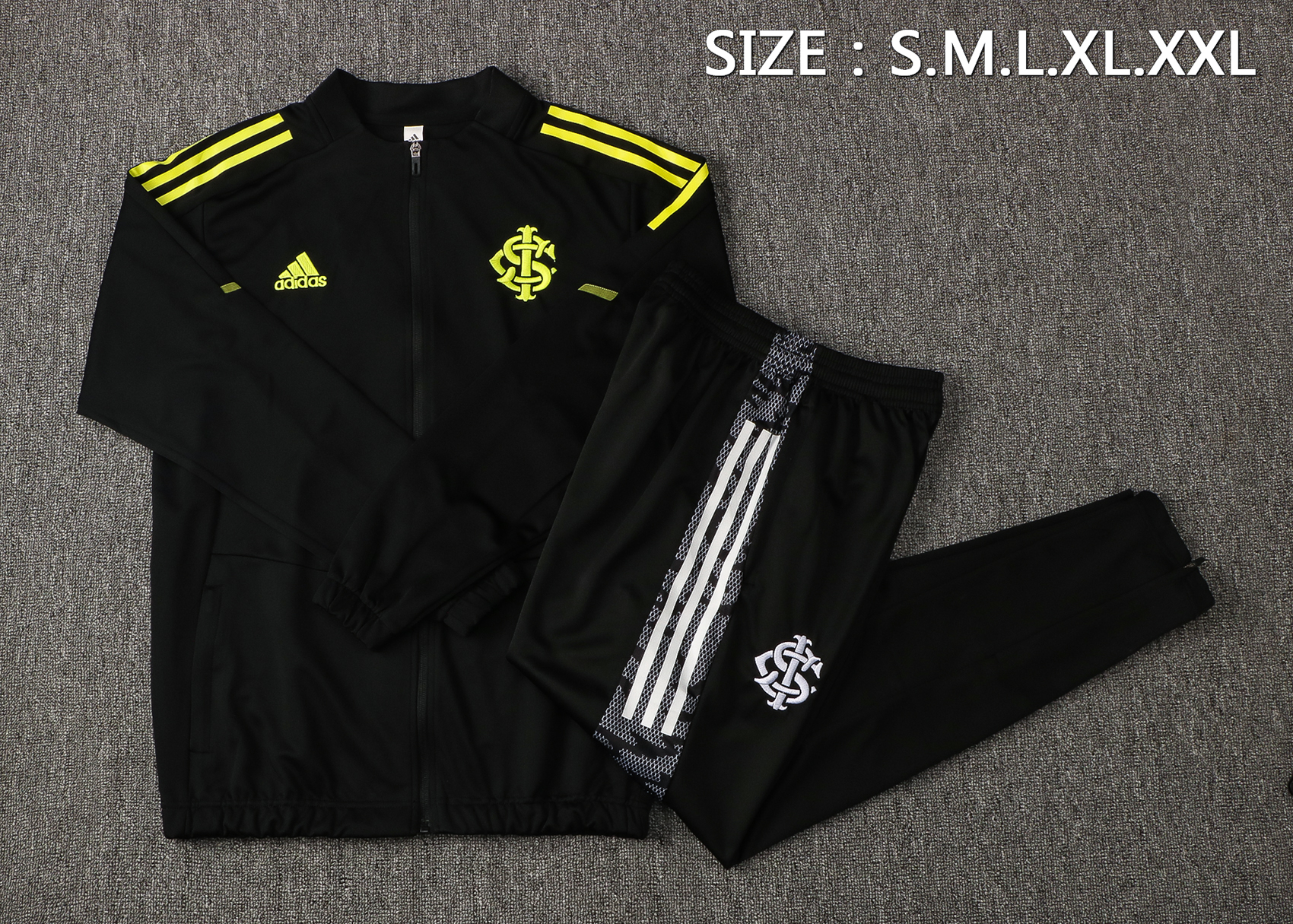 21-22 Flamengo Black Jacket Tracksuit Thai Quality - leoleo123123