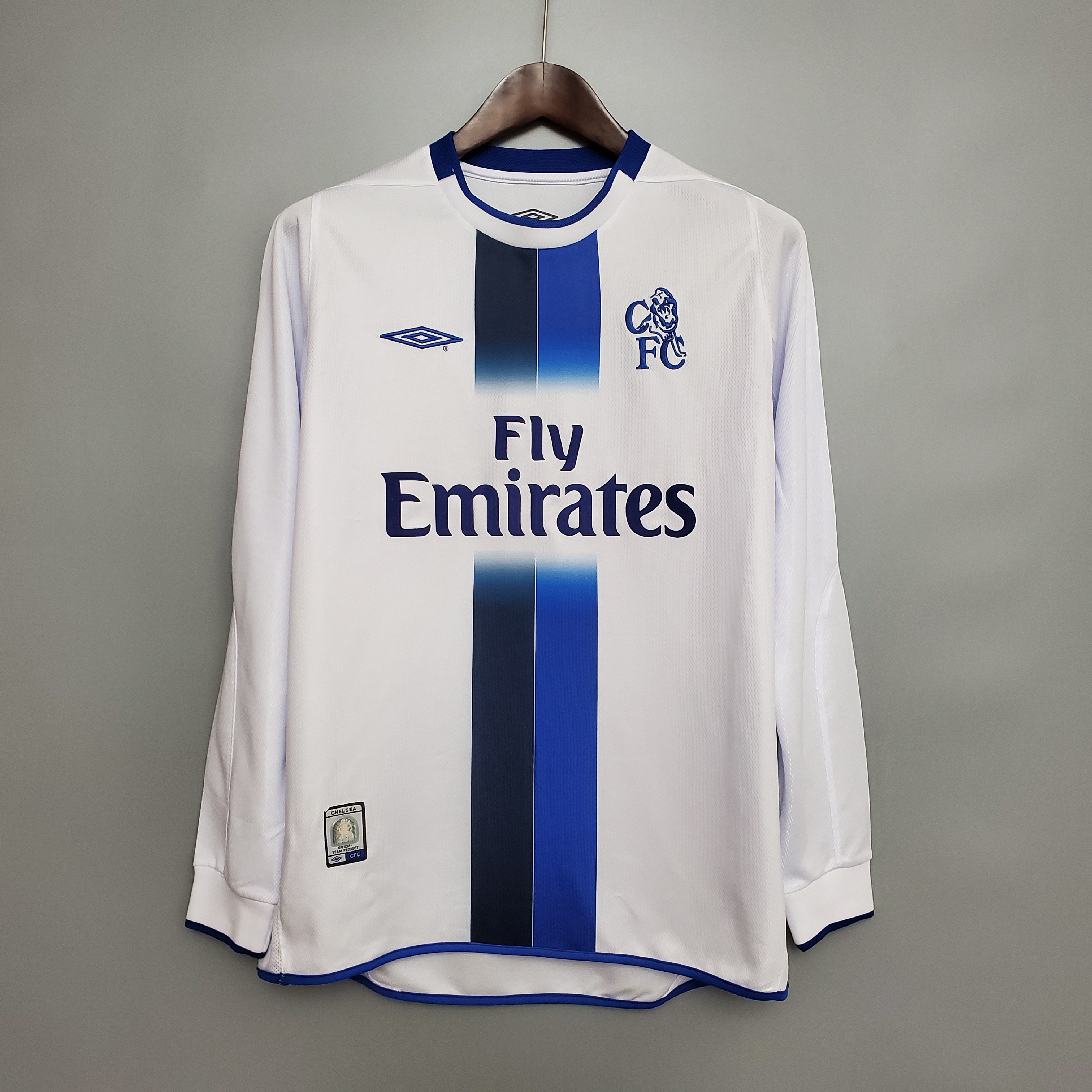 03-05 Chelsea Away Retro Jersey Long Sleeve - leoleo123123