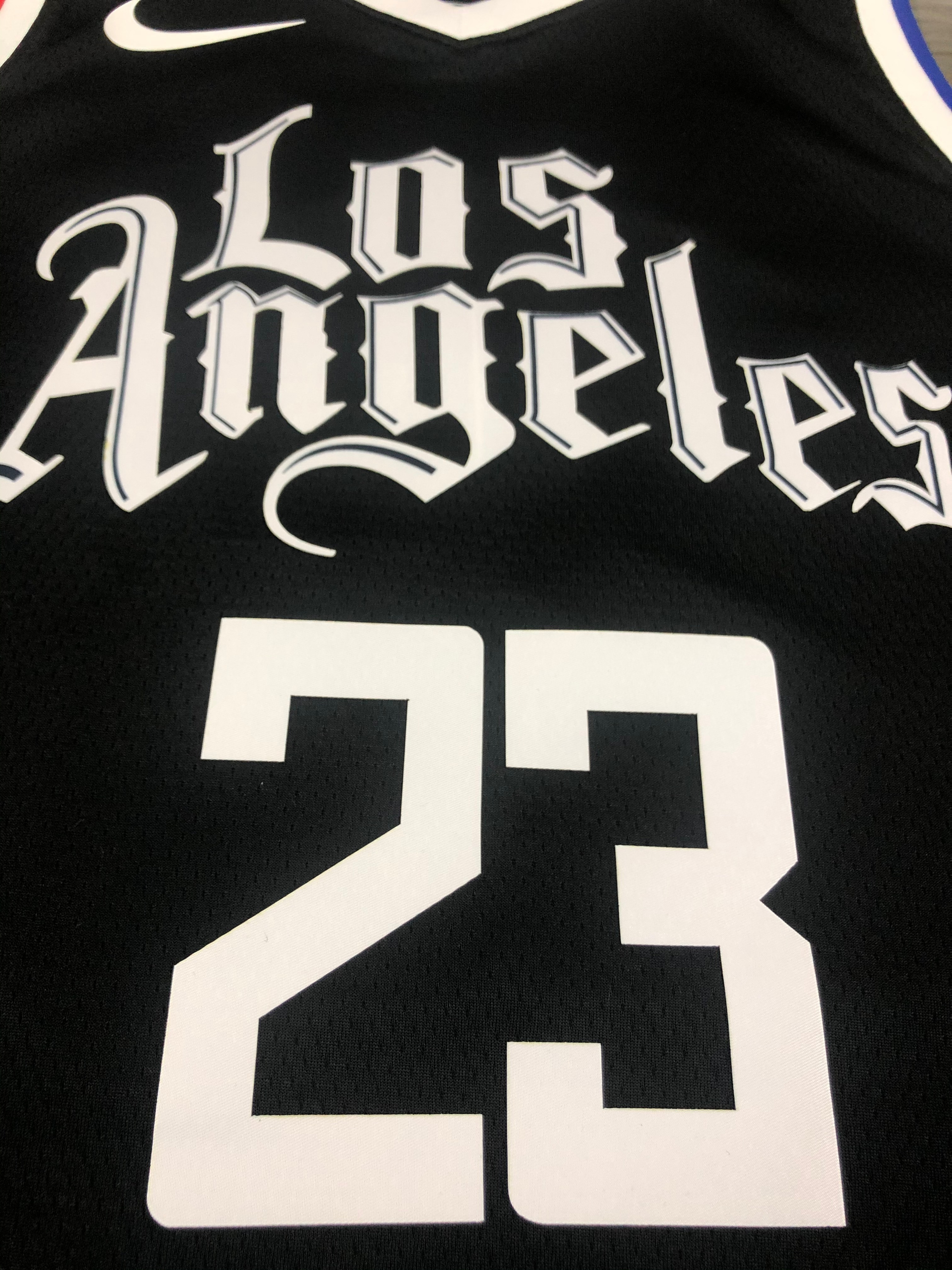 NBA Season 20-21 Men Los Angeles Clippers in Latin Black City #23 WILLIAMS Jersey High Quality Name and Number Print - leoleo123123