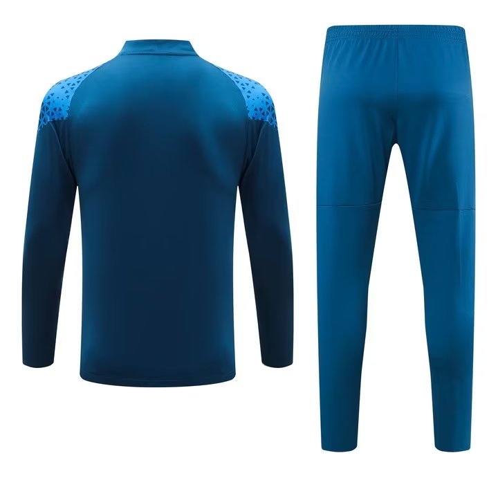 23/24 Marseille Blue Sweater Tracksuit Thai Quality - leoleo123123