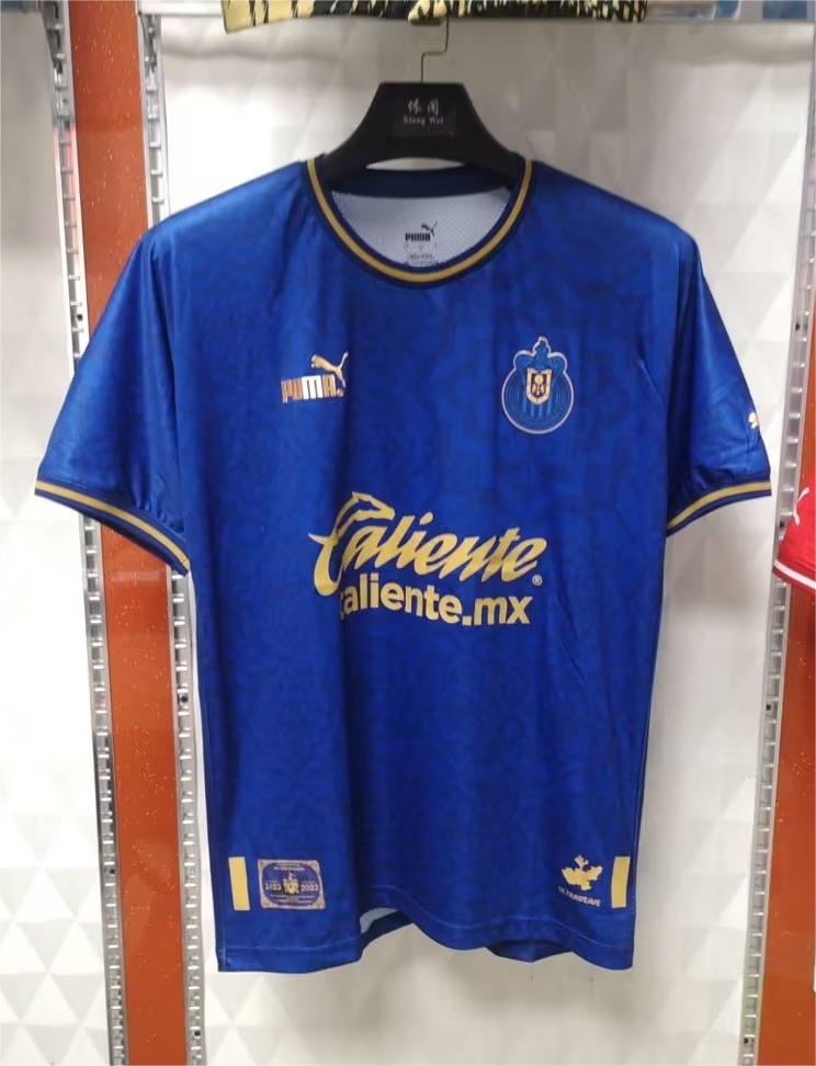 Chivas 200th anniversary Blue Jersey Player Version 1:1 Quality - leoleo123123