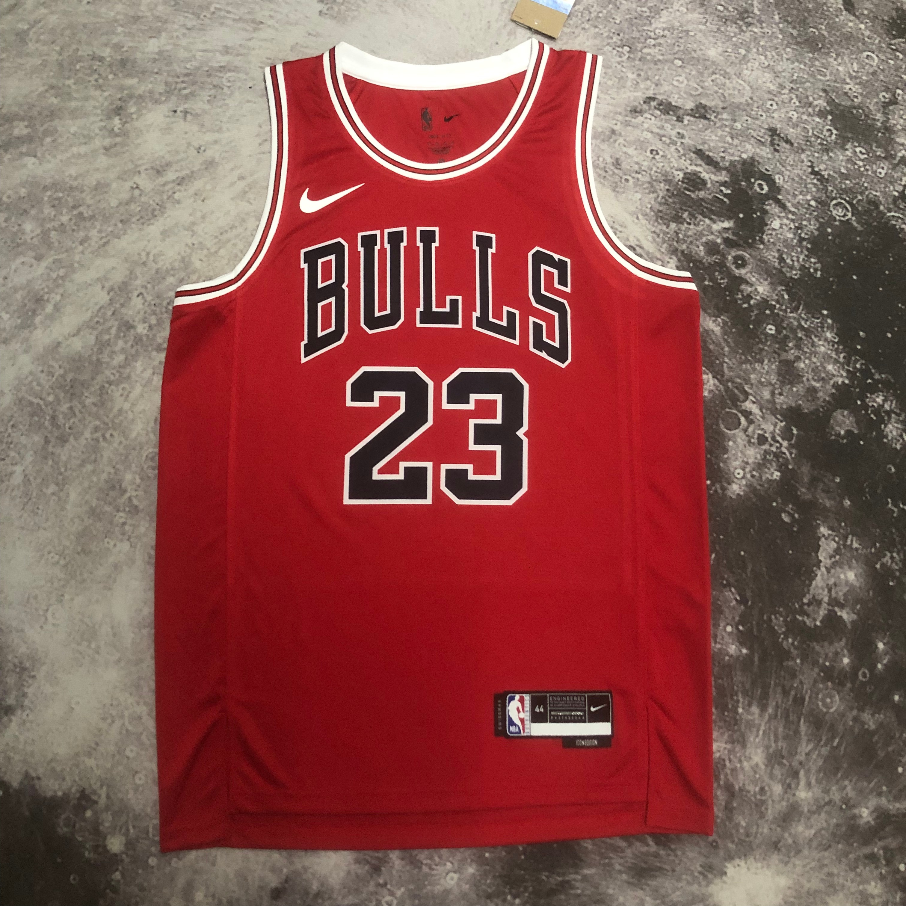 NBA Men 2023 Chicago Bulls Red #23 JORDAN Jersey High Quality Name and Number Print - leoleo123123