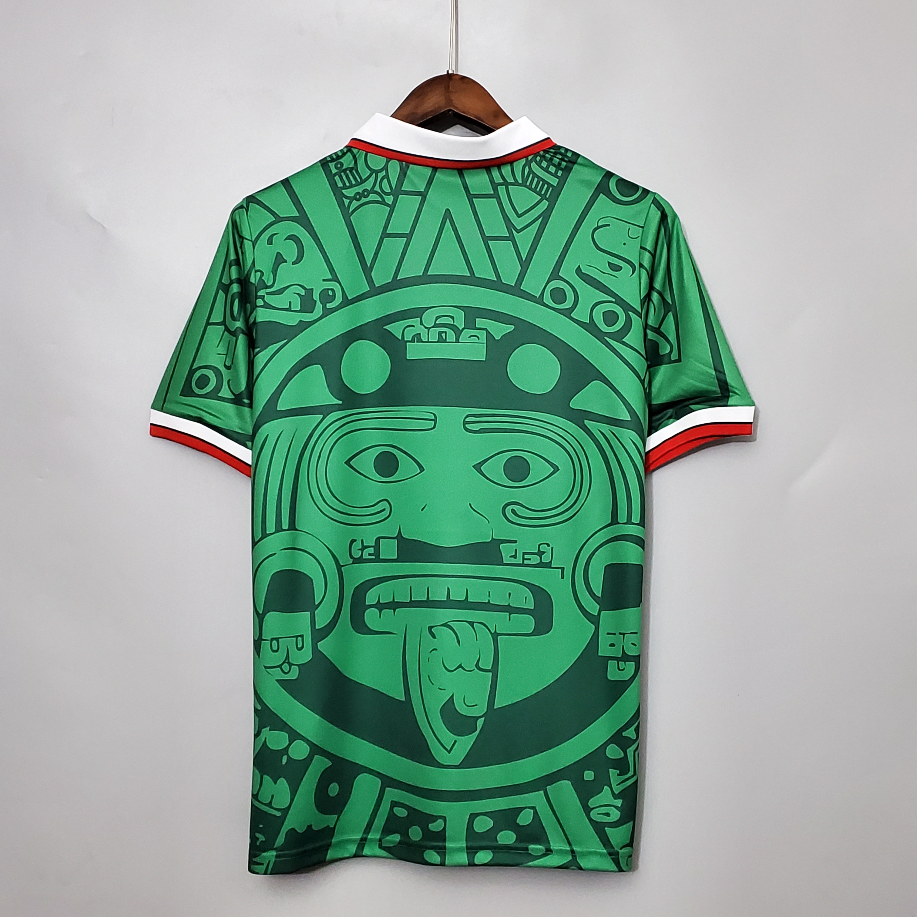 1998 Mexico Home Retro Jersey Fans Version - leoleo123123