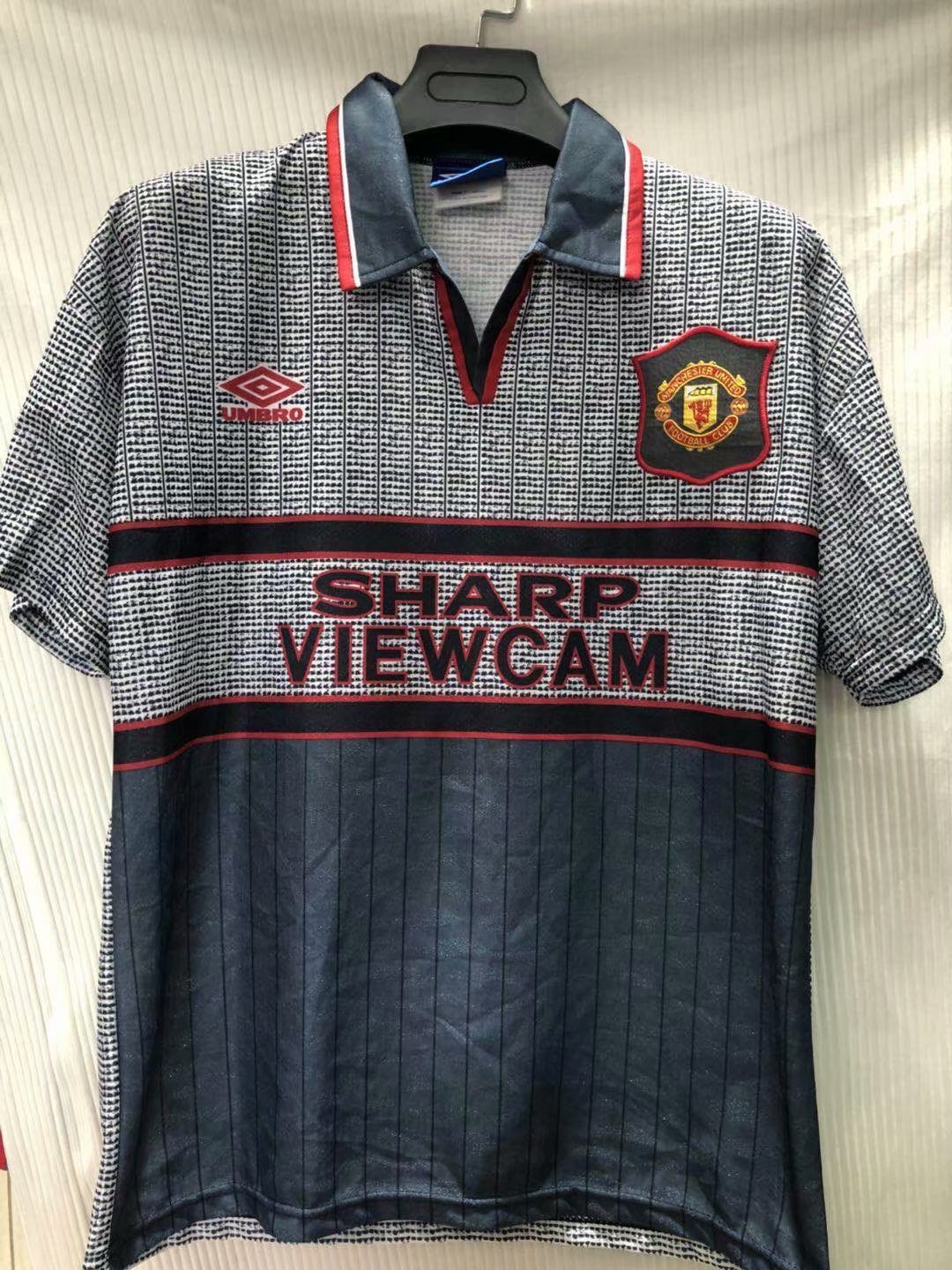 1996 Man United Away Retro Jersey - leoleo123123
