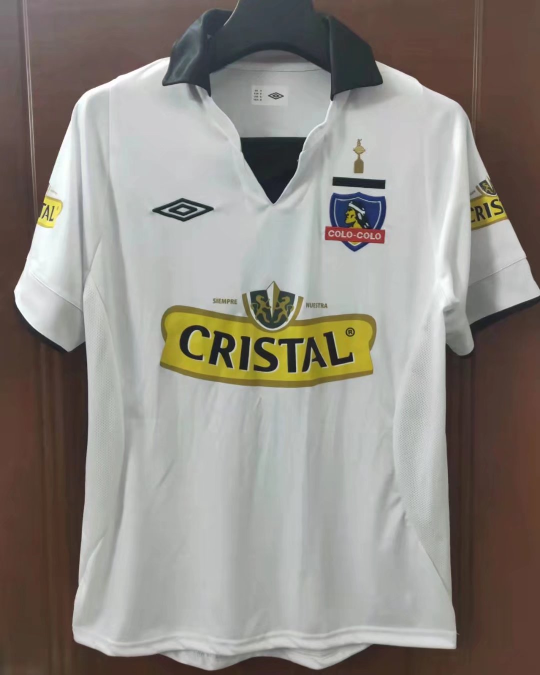 2013 Colo-Colo Home White Retro Soccer Jersey - leoleo123123