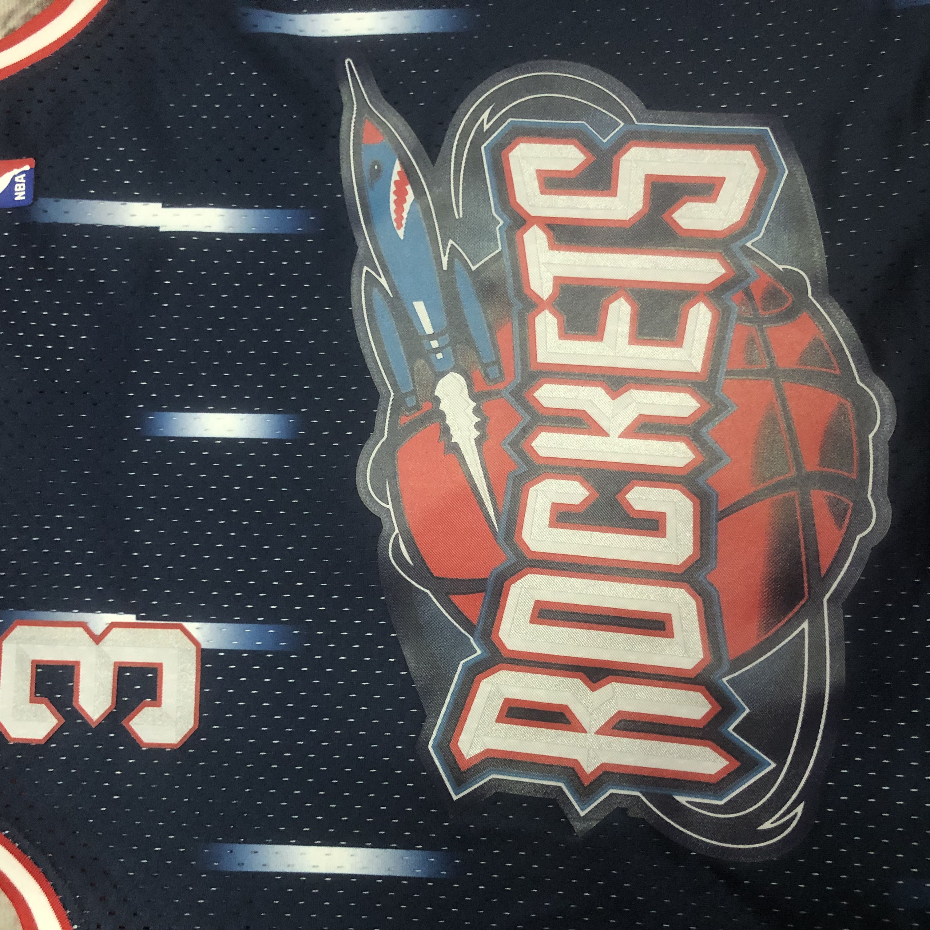 NBA Men 04-05 Houston Rockets Navy Blue #3 FRANCIS Classics Swingman Jersey - leoleo123123