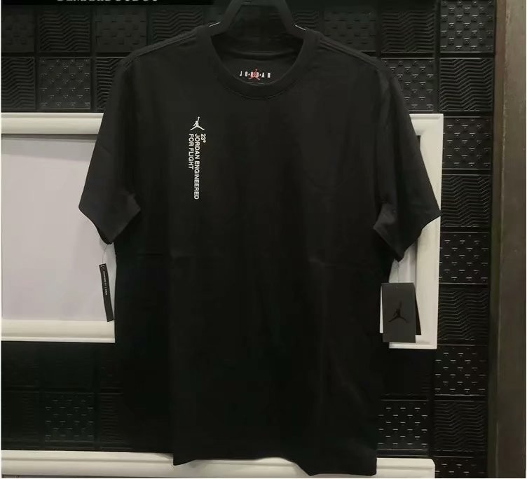 Jorand Black Pure Cotton T-shirts - leoleo123123