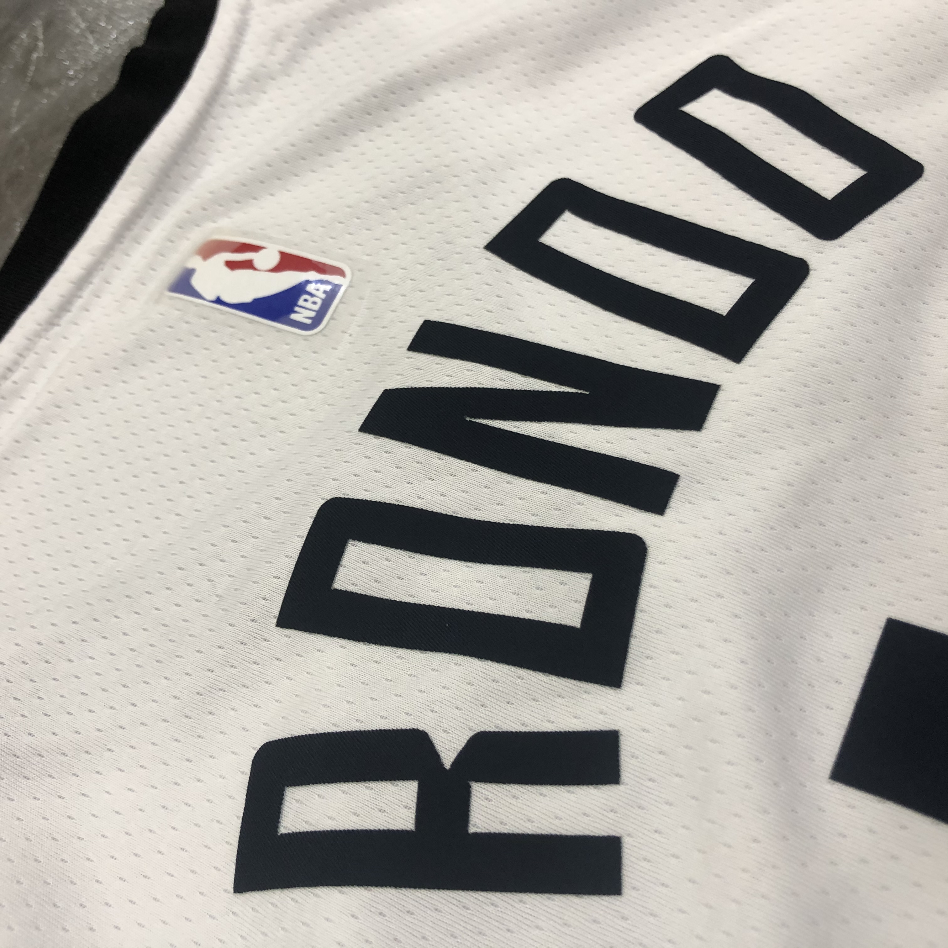 NBA Season 20-21 Men Los Angeles Clippers in Latin White City #4 RONDO Jersey High Quality Name and Number Print - leoleo123123