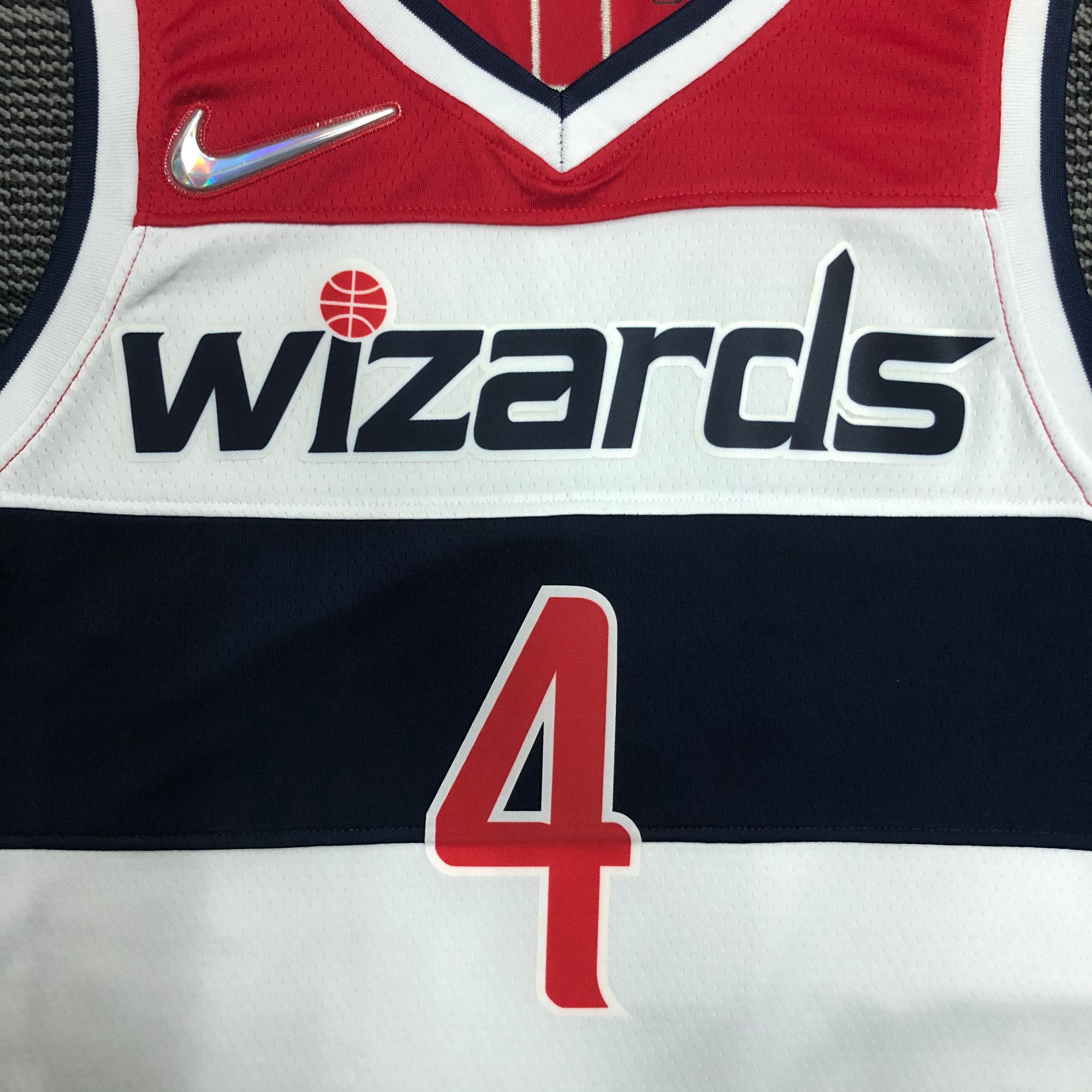 NBA 75th Anniversary Men Washington Wizards White #4 WESTBROOK Jersey High Quality Name and Number Print - leoleo123123