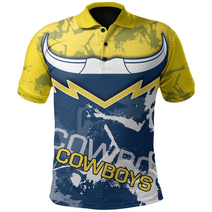 Rugby Season 2021 North Queensland Cowboys Rugby Polo High Quality - leoleo123123
