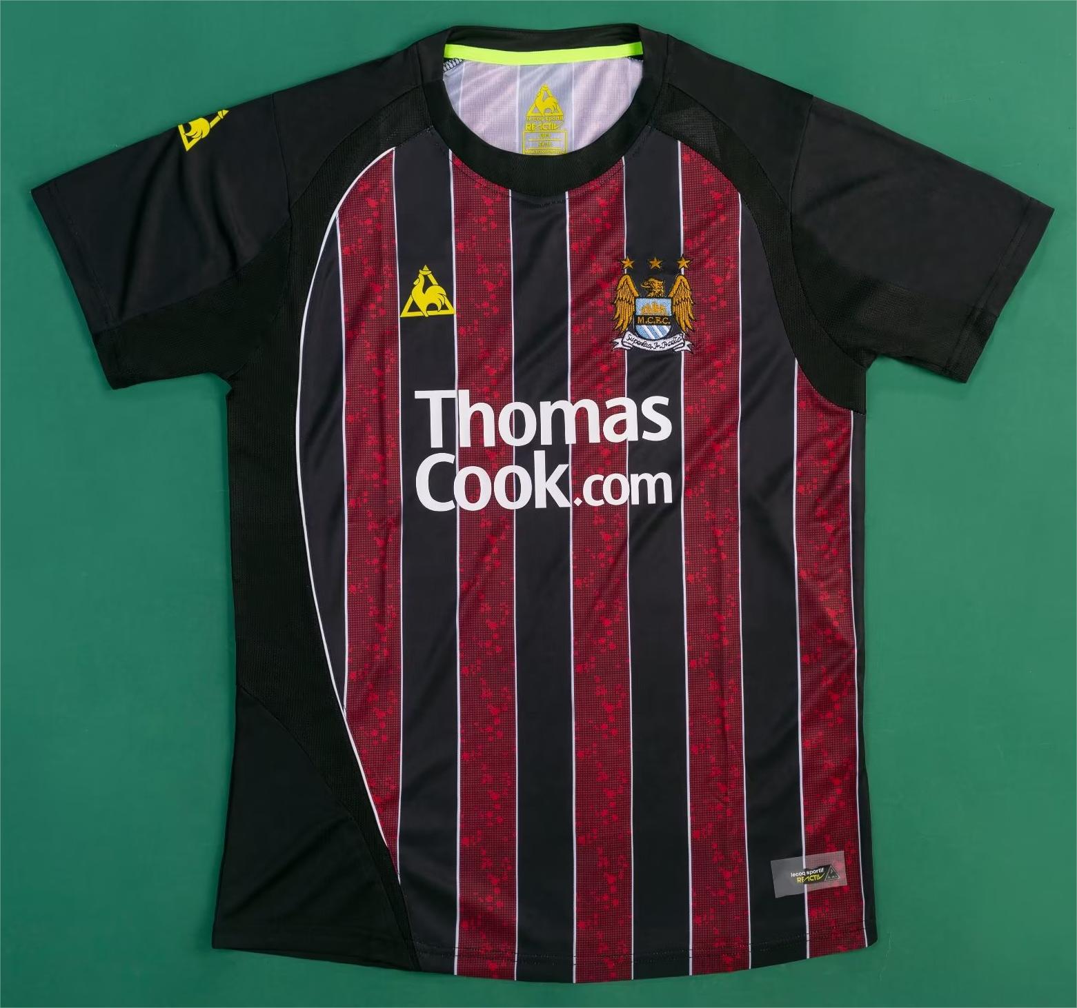 08/09 Manchester City Away Retro Jersey - leoleo123123