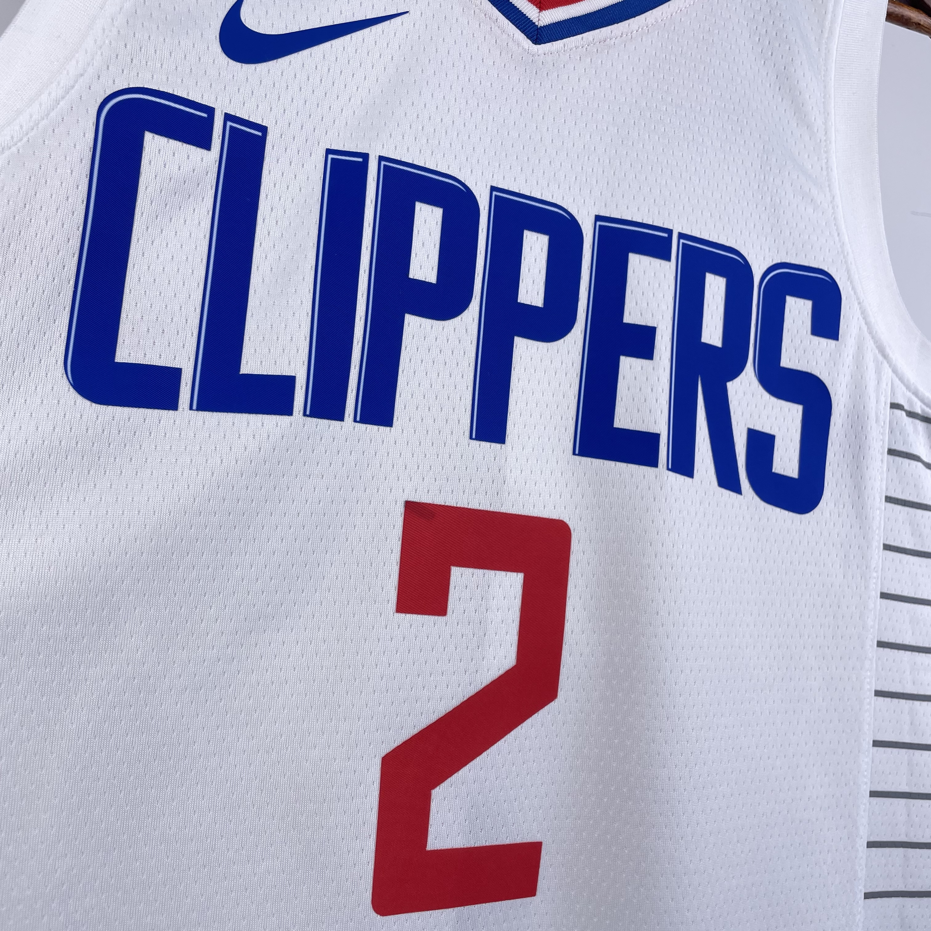 NBA Season 2023 Men Los Angeles Clippers White #2 LEONARD Jersey High Quality Name and Number Print - leoleo123123
