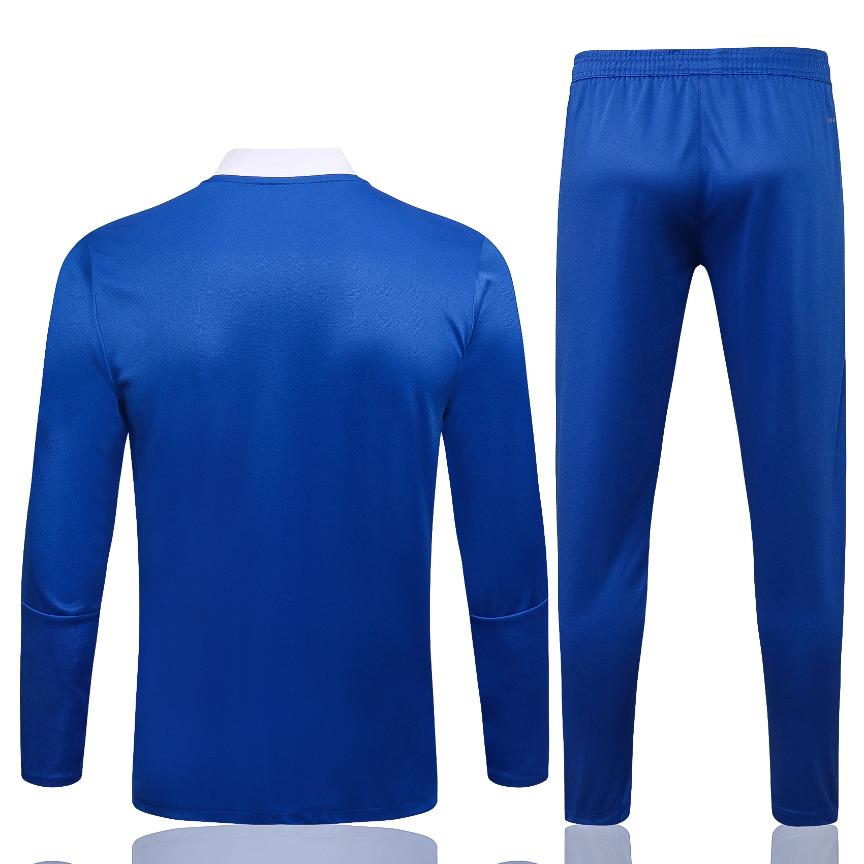 21-22 Boca Blue with Zipper Sweater Tracksuit Thai Quality - leoleo123123