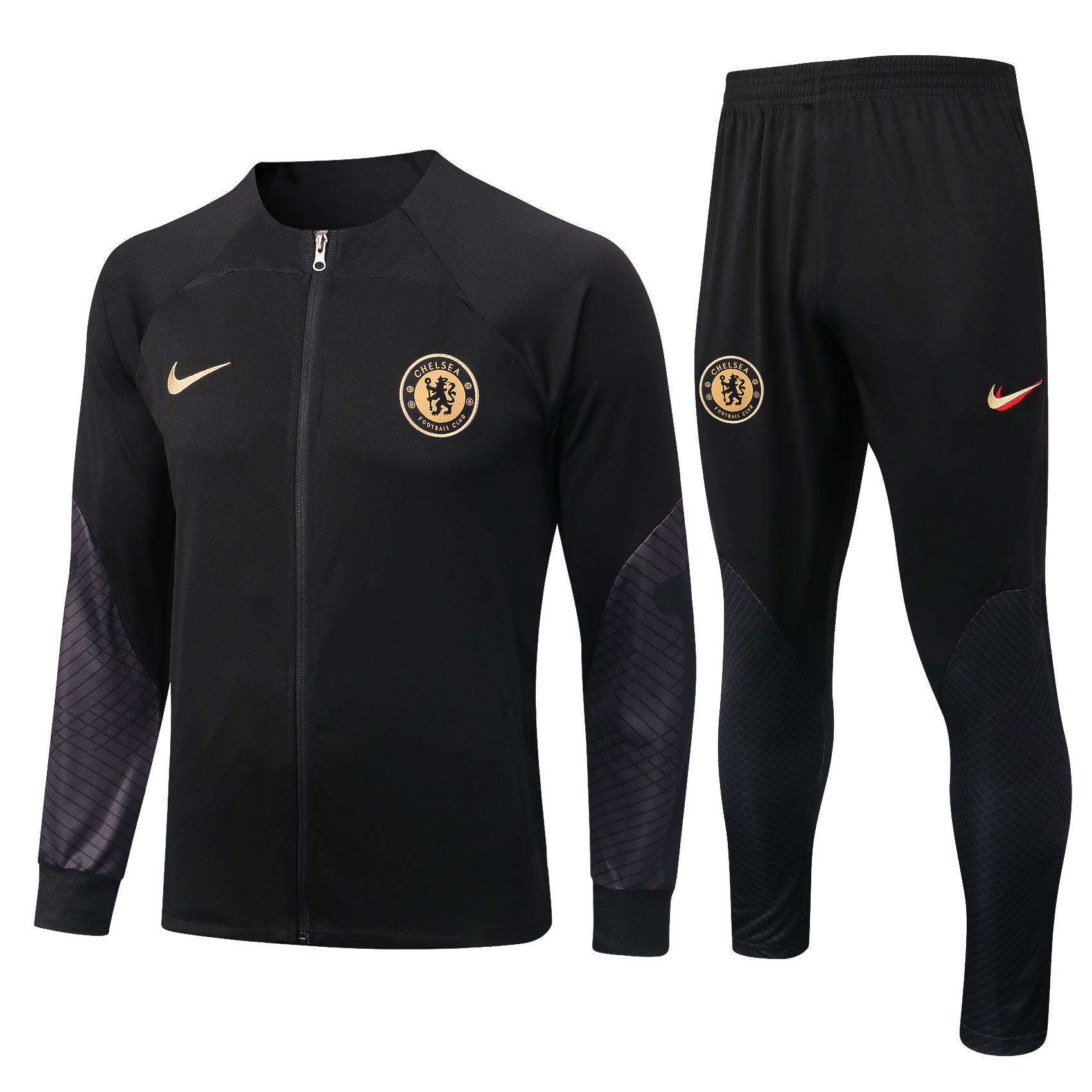 22-23 Chelsea Black Jacket Tracksuit Thai Quality - leoleo123123