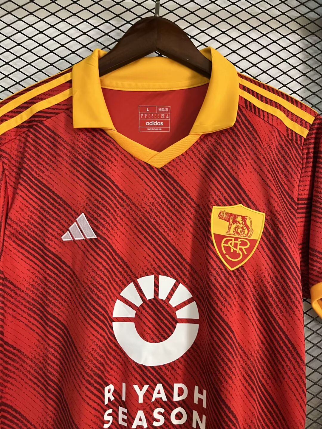 24/25 Roma Home Jersey With Sponsors 1:1 Thai Quality - leoleo123123