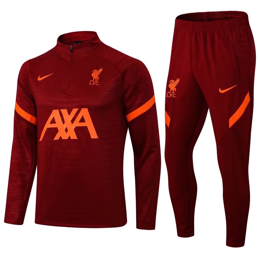 21/22 Liverpool Red Sweater Tracksuit Thai Quality - leoleo123123