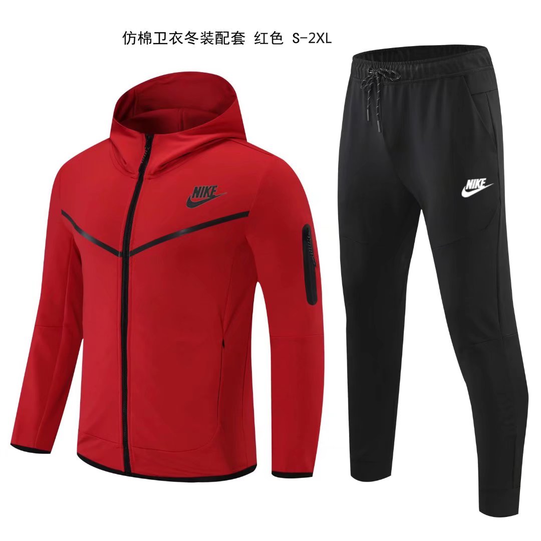21/22 Nike Jacket Tracksuit Red Color - leoleo123123