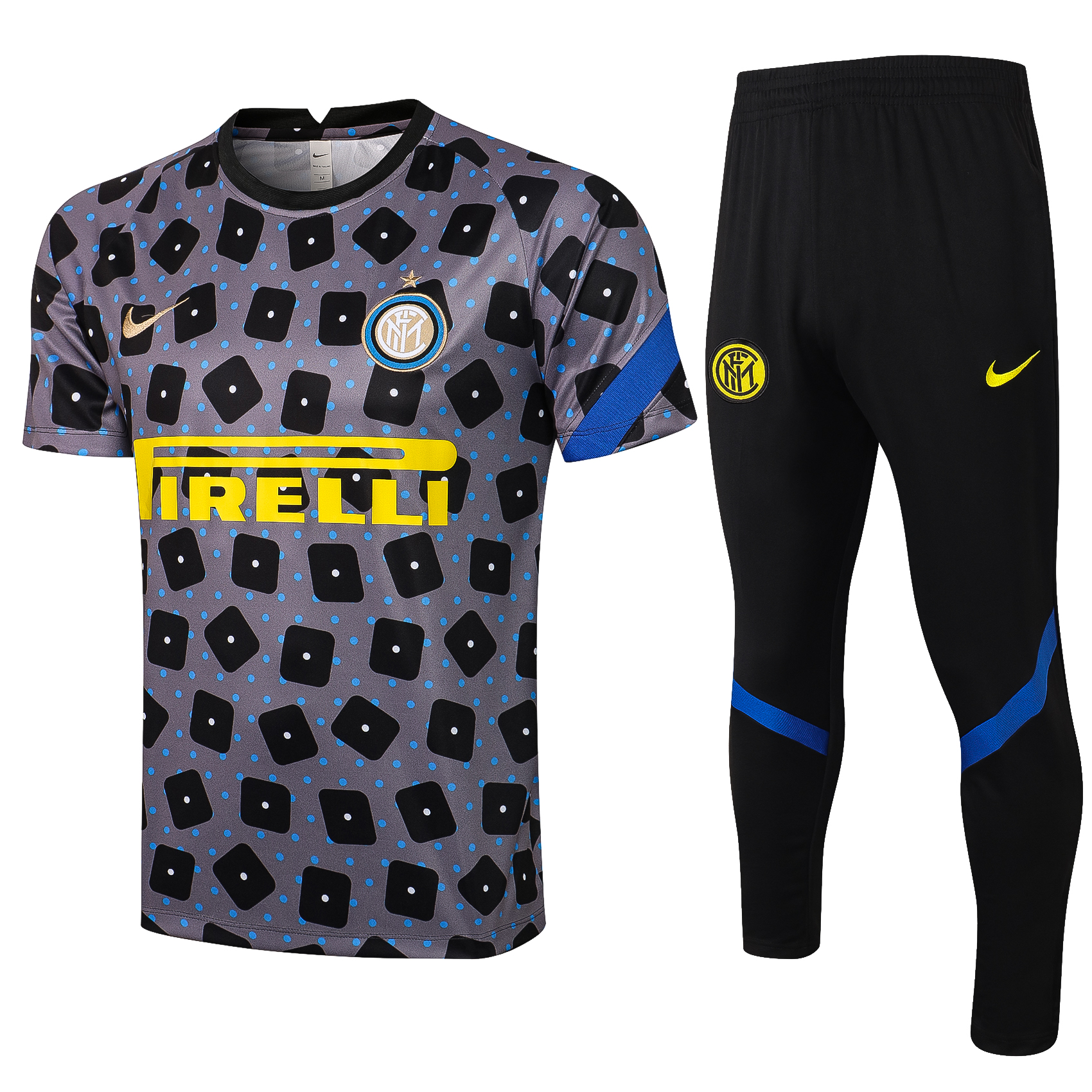 21-22 Inter Milan Grey Training Tracksuit Thai Quality - leoleo123123
