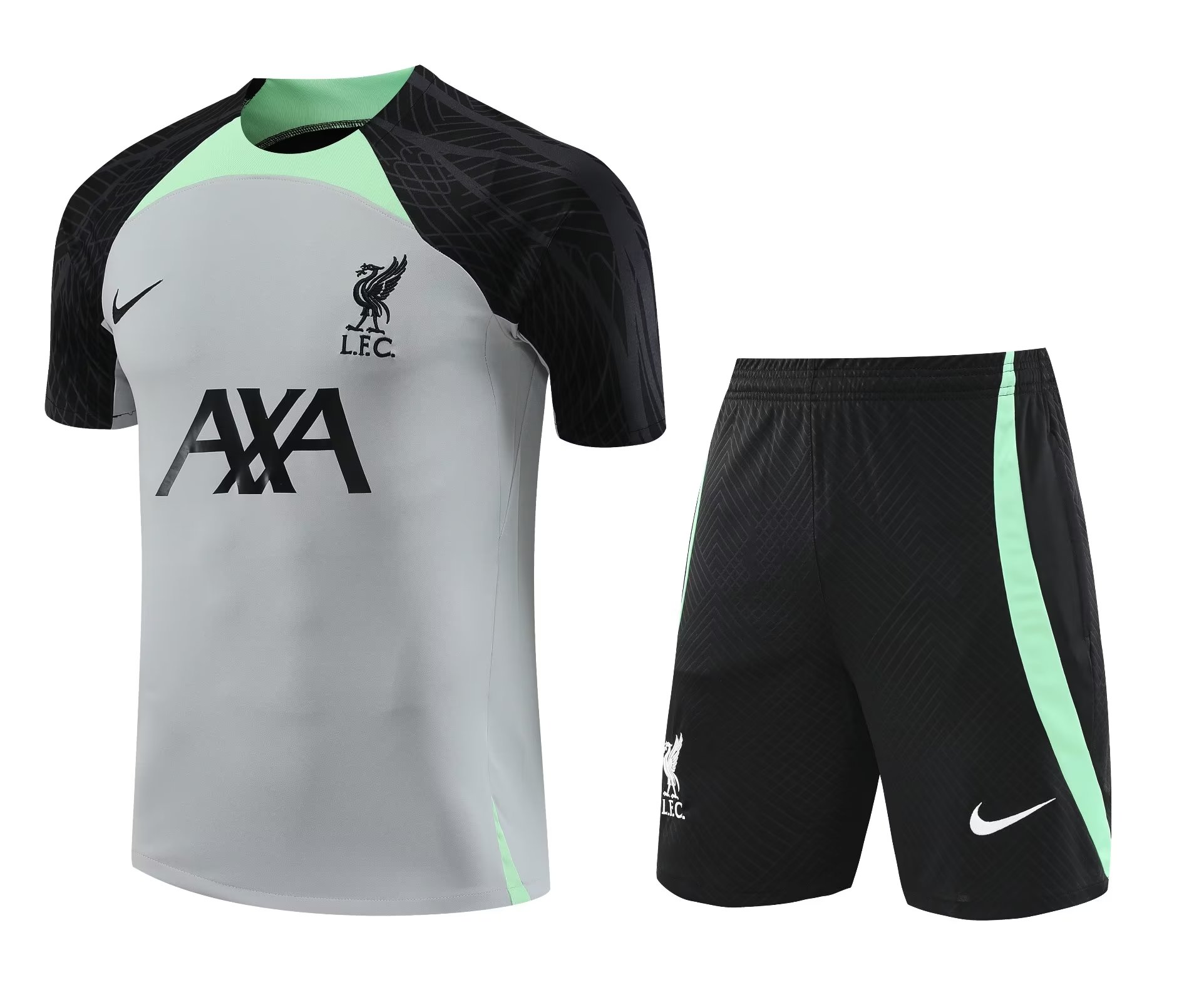 23/24 Liverpool Training Set-GreyTraining Tracksuit - leoleo123123