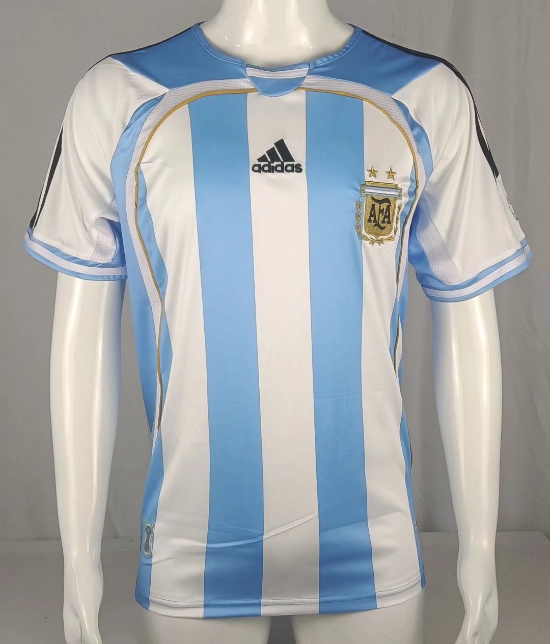 2006 Argentina Home Retro Jersey Fans Version - leoleo123123