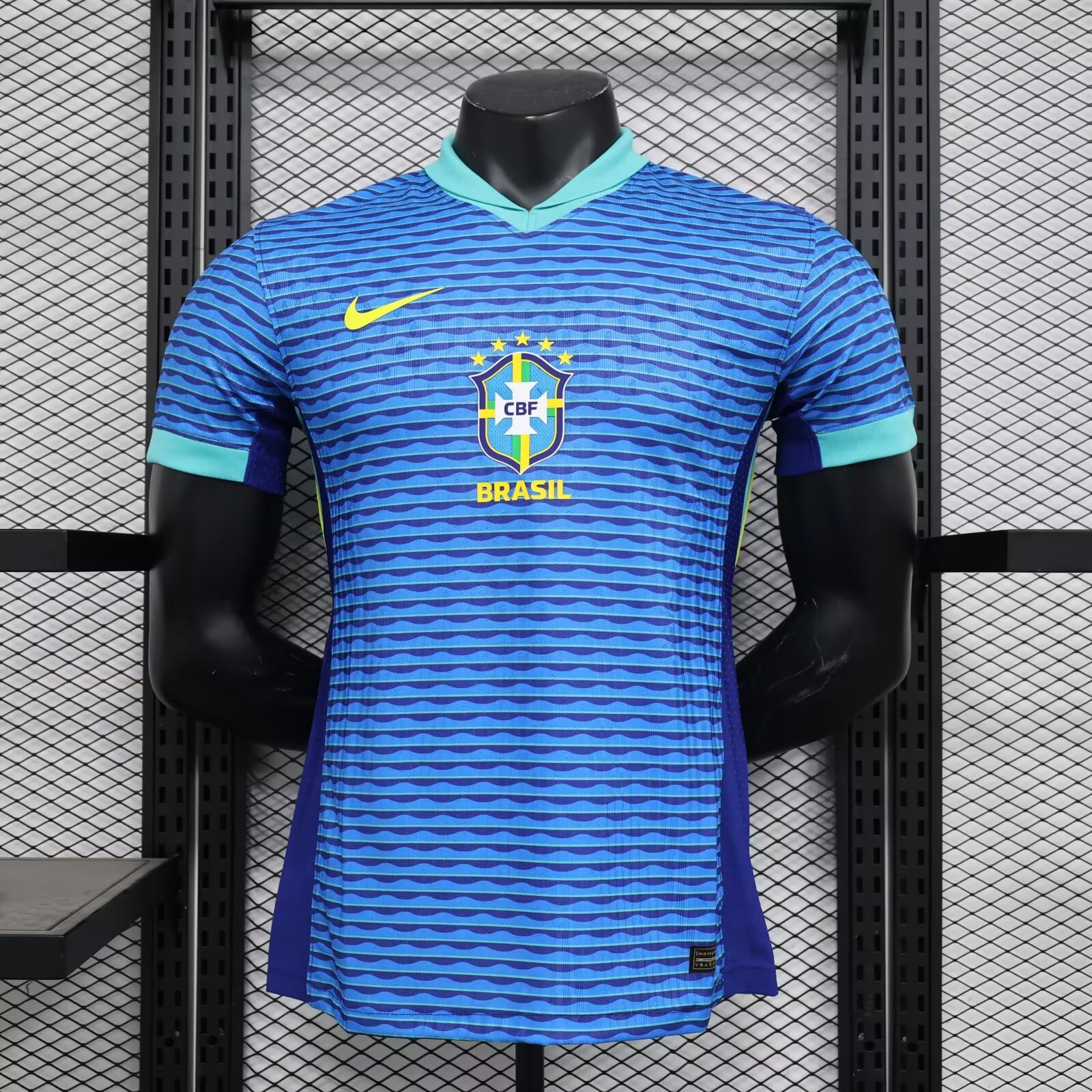 24/25 Brazil Away Jersey Yellow Player Version 1:1 Quality Thai Quality - leoleo123123