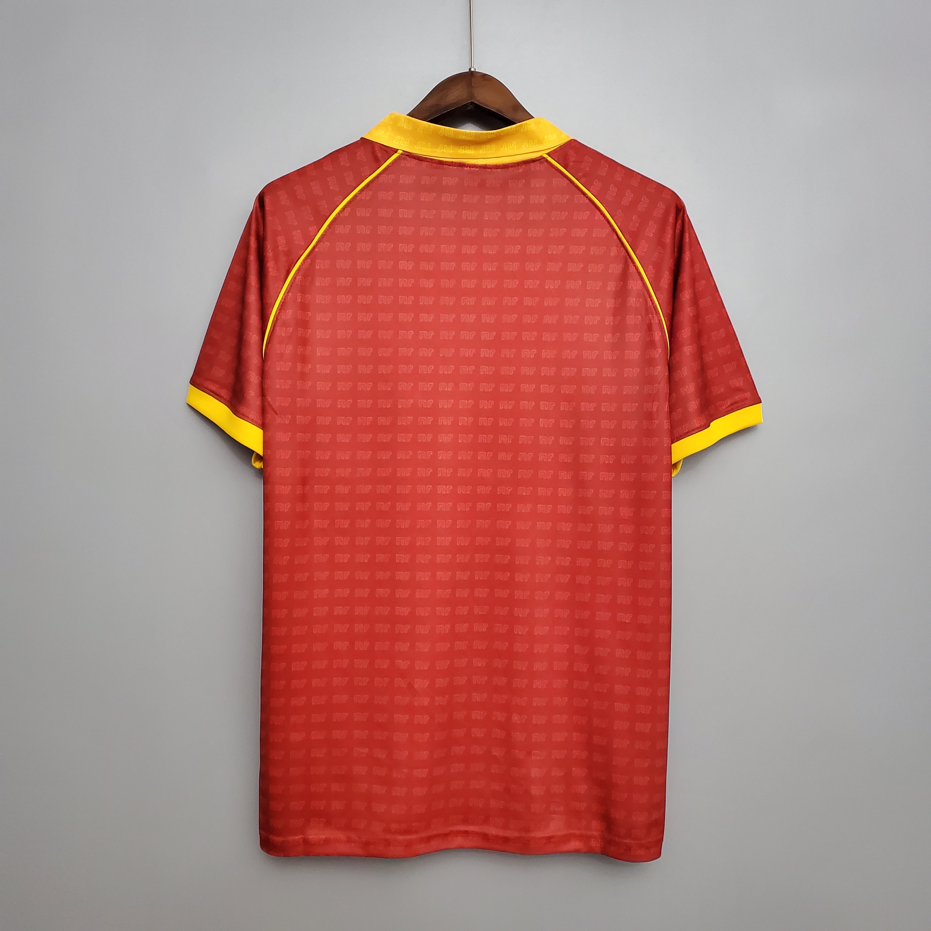 90/91 Roma Home Retro Jersey - leoleo123123