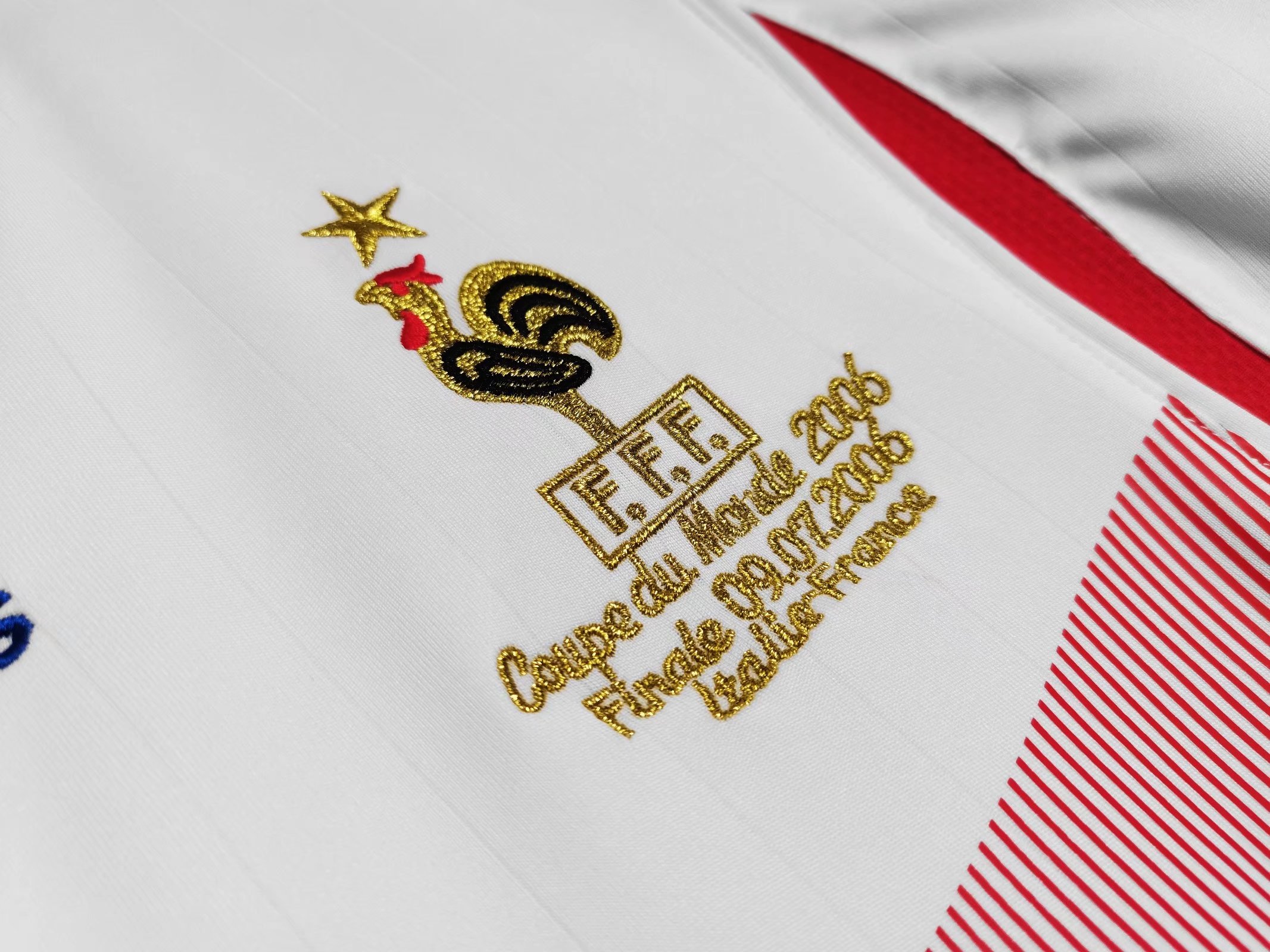 2006 France Away Retro Jersey - leoleo123123