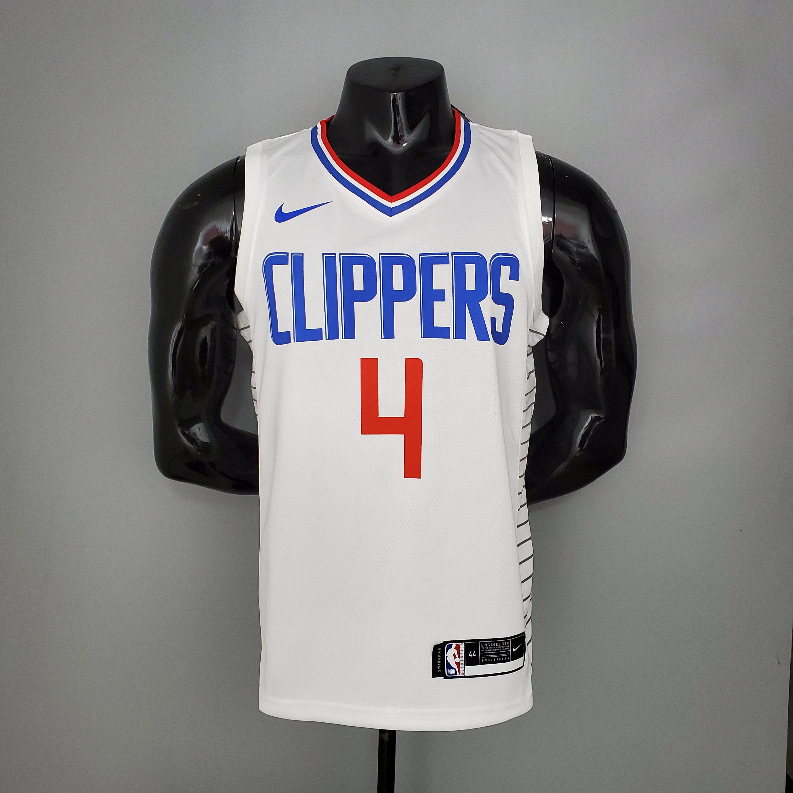 NBA Men Los Angeles Clippers White #4 RONDO Jersey High Quality Name and Number Print - leoleo123123