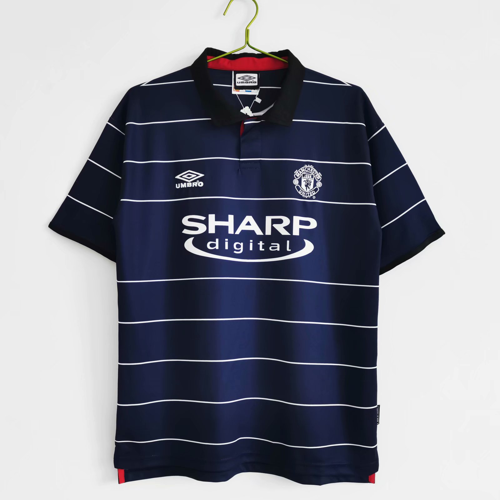 99-00 Man United Away Retro Jersey - leoleo123123