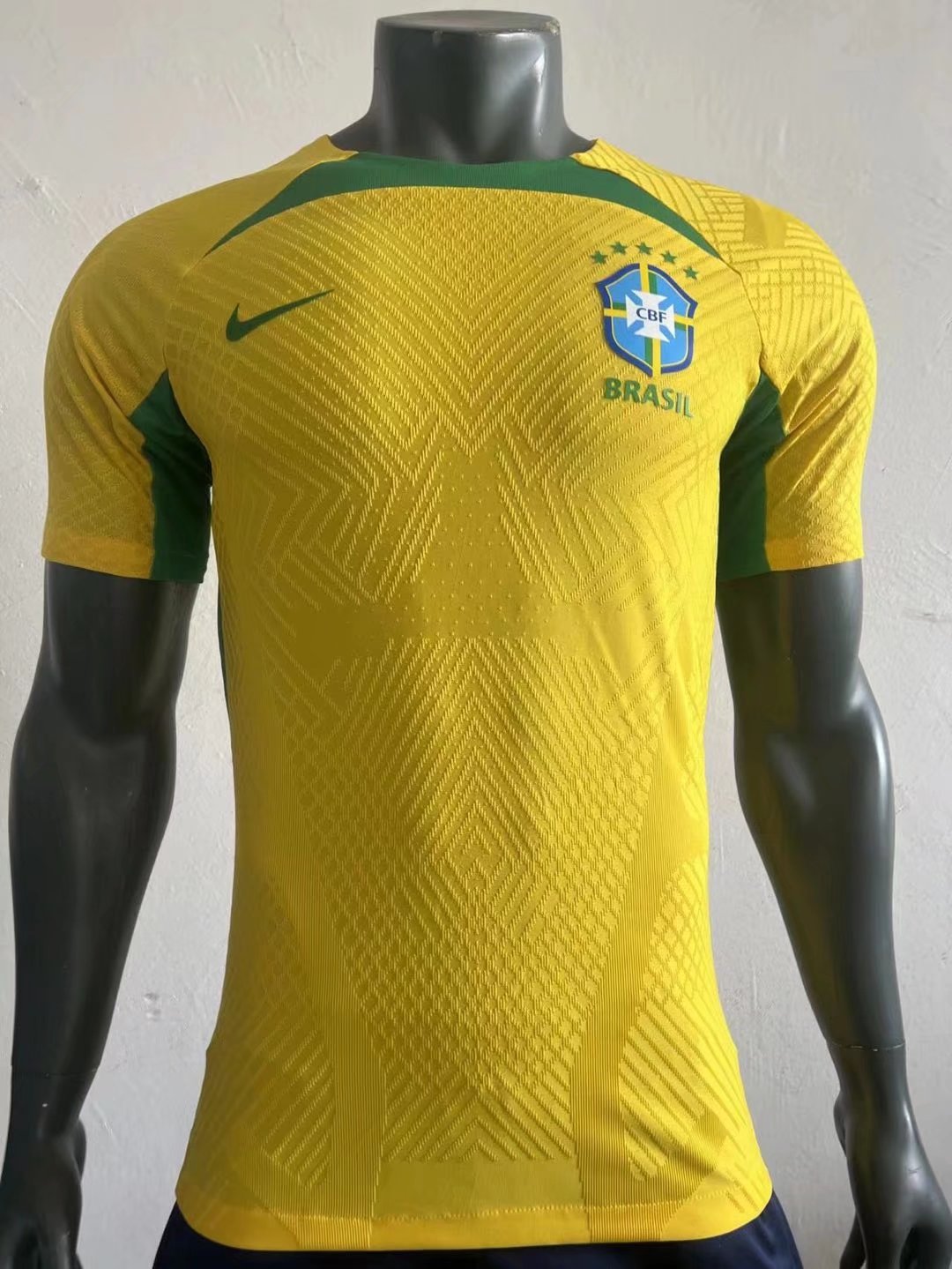 22/23 Brazil Training Jersey Yellow Player 1:1 Quality Thai Quality - leoleo123123