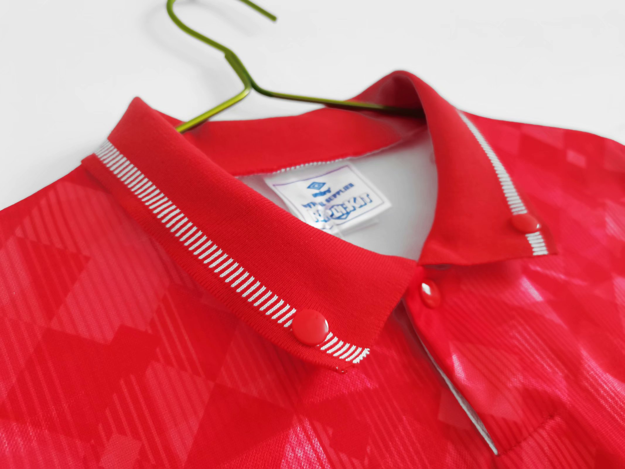90/92 Welsh Home Retro Jersey Fans Version - leoleo123123