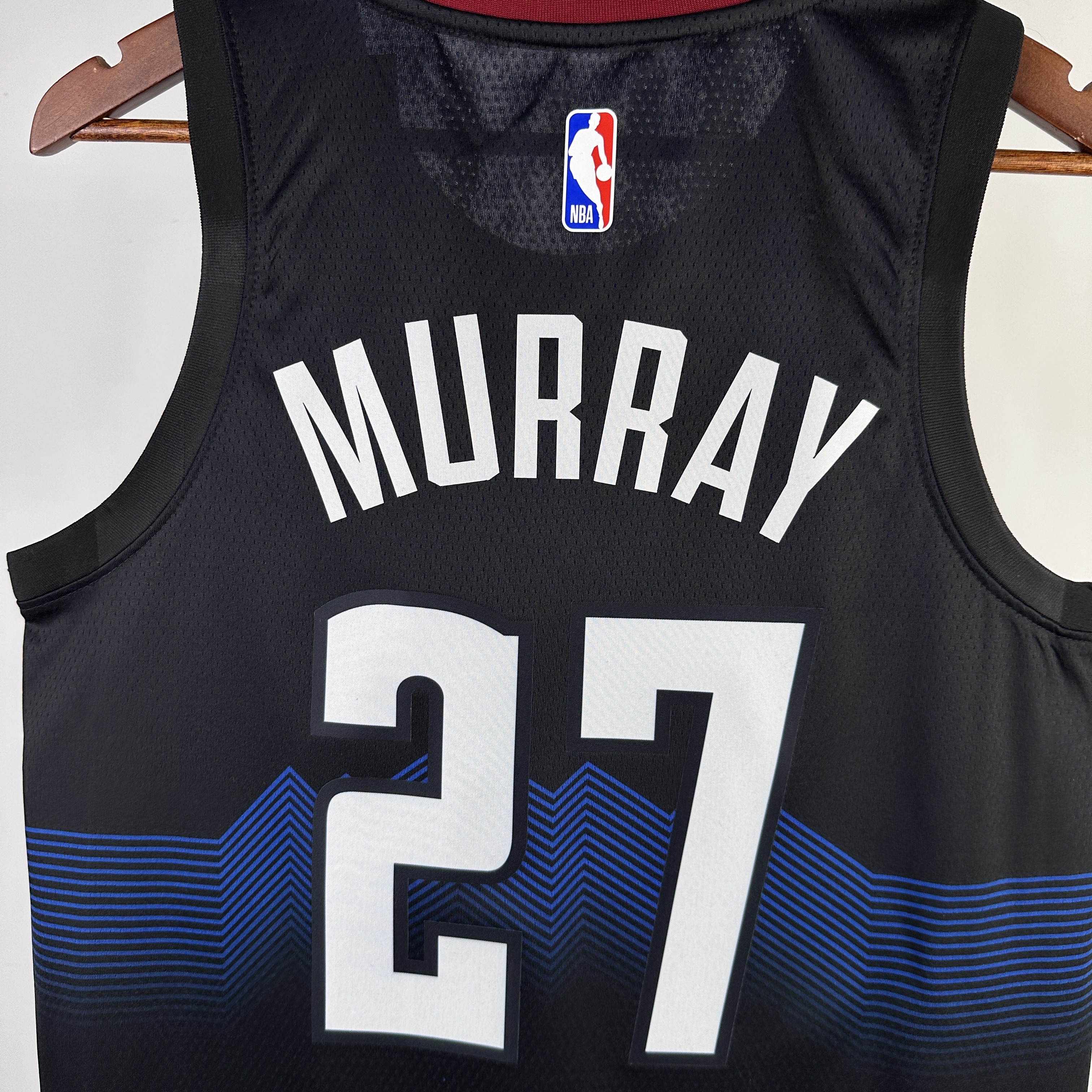 NBA Men Season 2024 Denver Nuggets Black City Edition #27 MURRAY Jersey High Quality Name and Number Print - leoleo123123