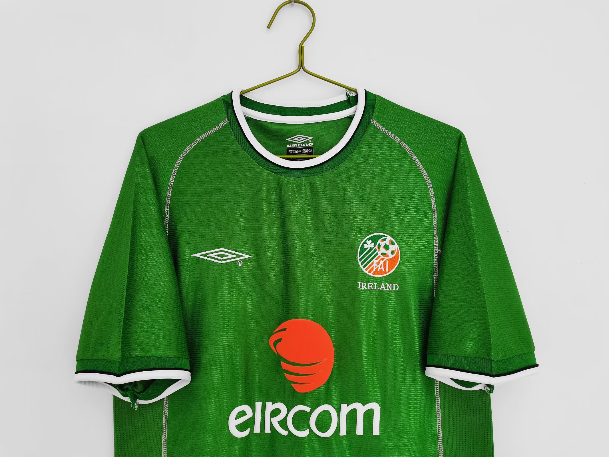 2002 Ireland Home Retro Jersey - leoleo123123