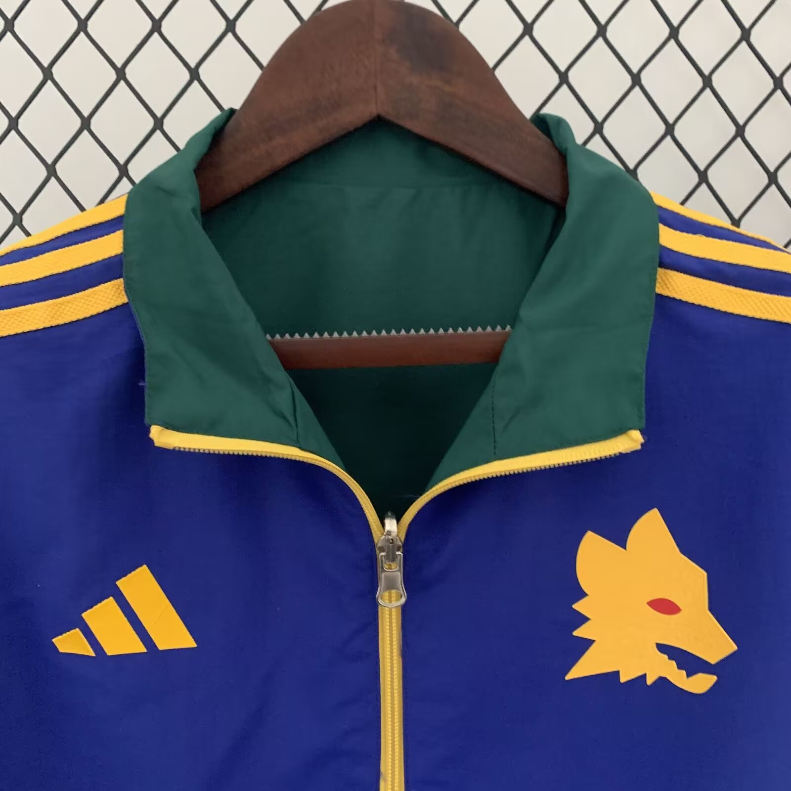 23/24 Roma Windbreaker Jacket two-sided Jacket Thai Quality - leoleo123123