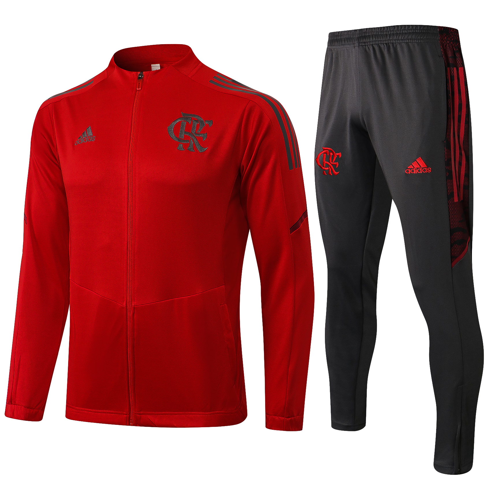 21-22 Flamengo Red Jacket Tracksuit Thai Quality - leoleo123123