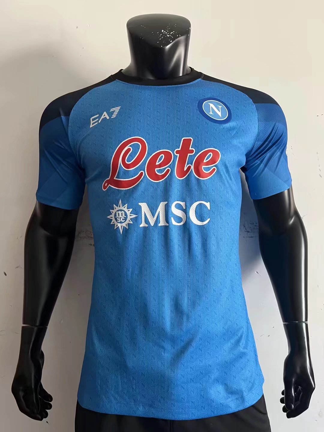 22/23 Napoli Home Jersey Blue Player Version - leoleo123123